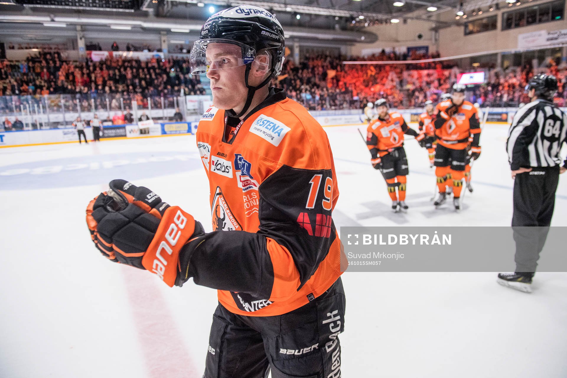 Karlskronas Kristoffer Söder gjorde 1-2 målet