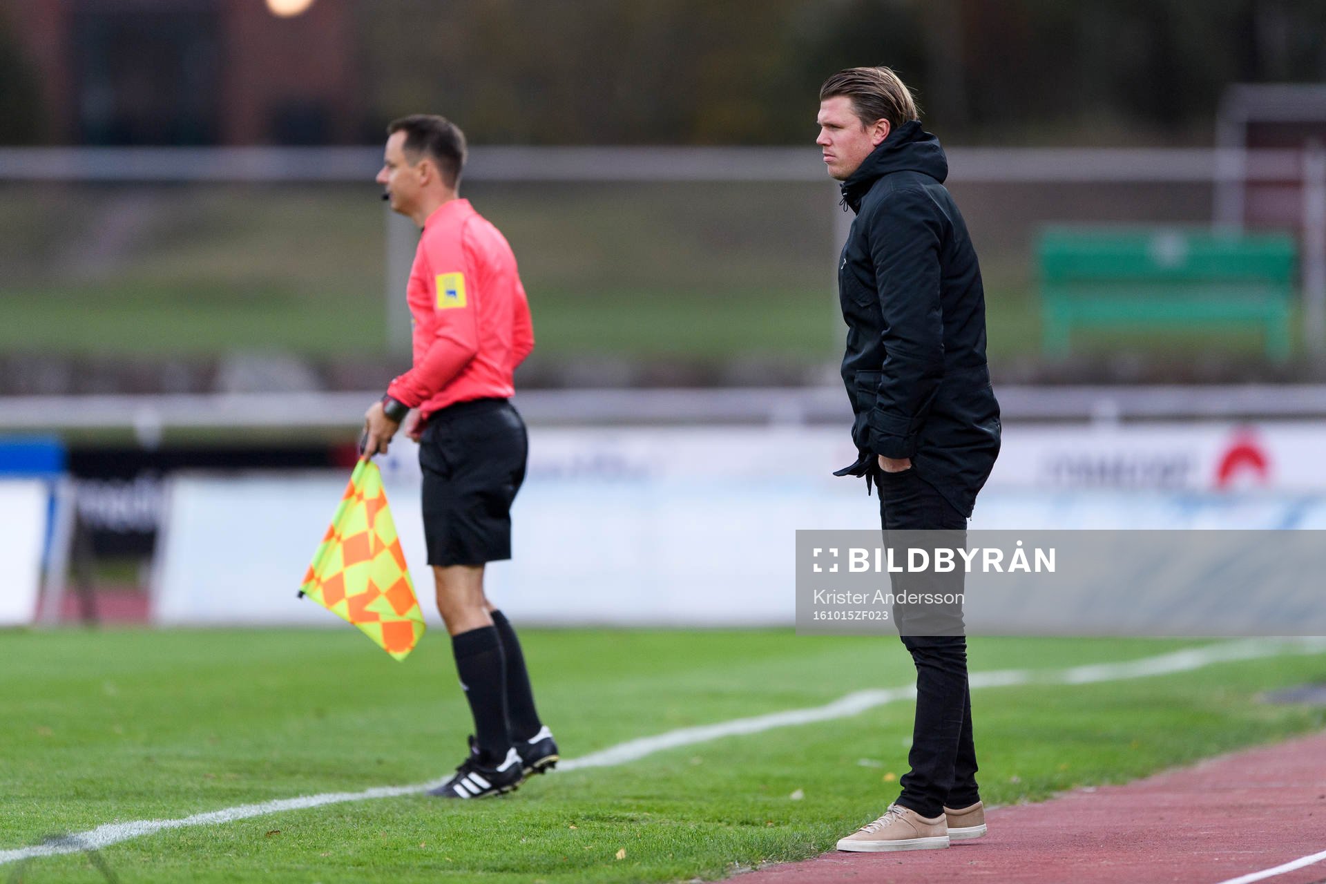 Ängelholms tränare Christian Järdler