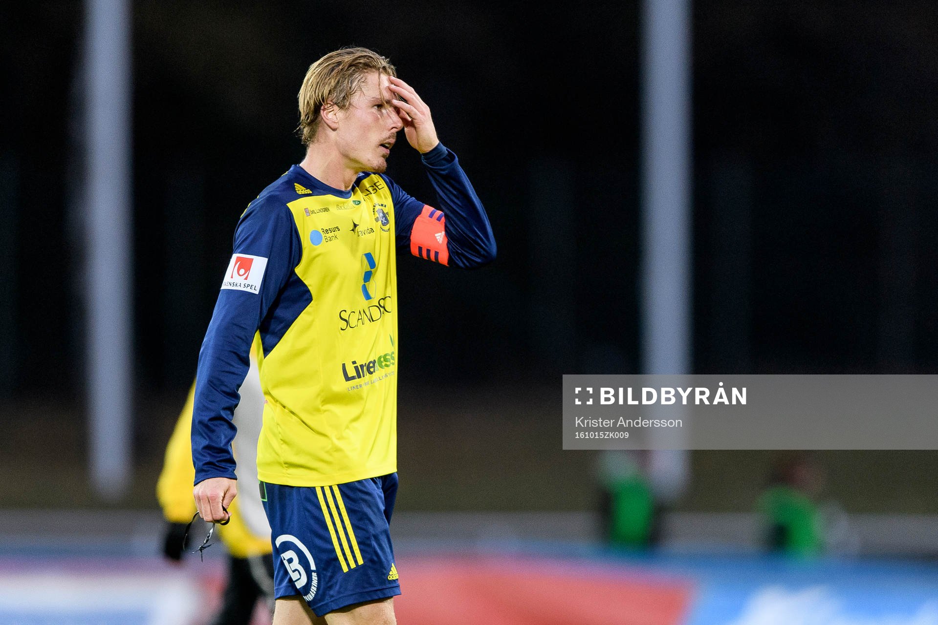 Ängelholms Marcus Bergholtz deppar