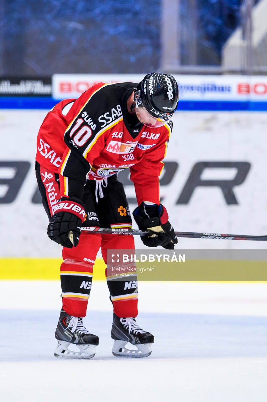 Luleås Tim Kennedy deppar