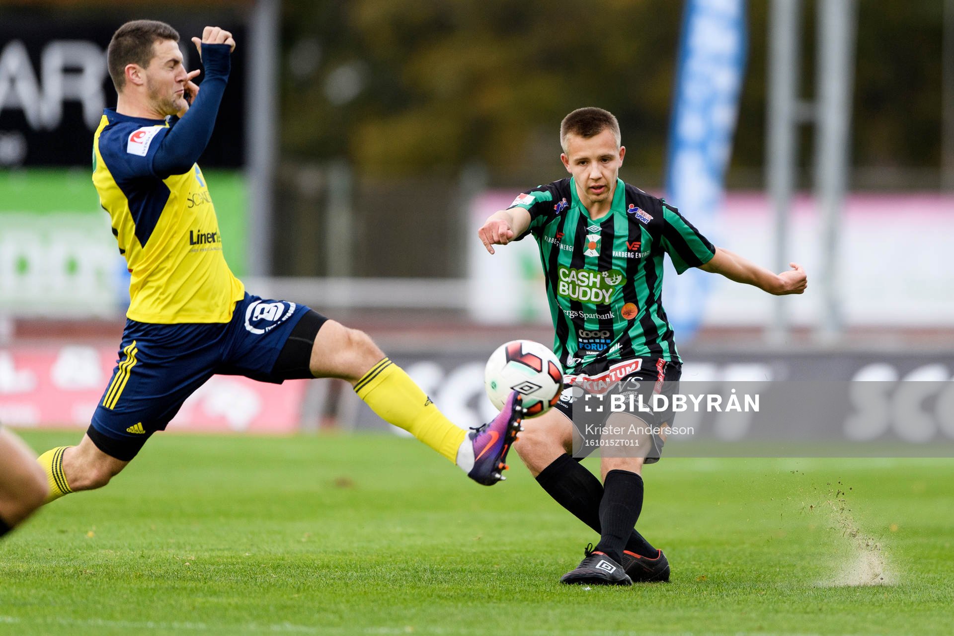 Ängelholms Oliver Stojanovic Fredin och Varbergs Ivan