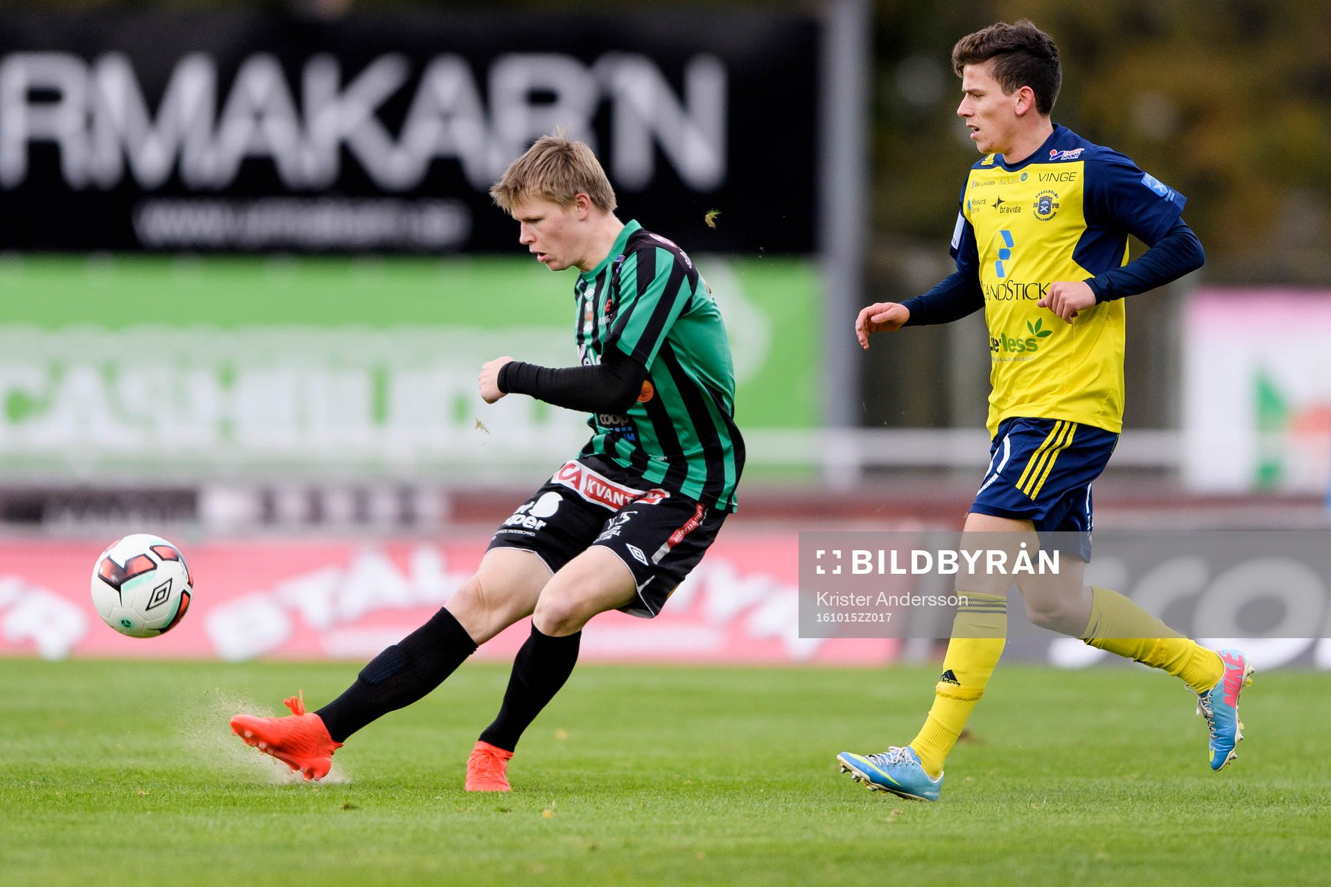 Varbergs Anton Liljenbäck och Ängelholms Ardian Rexhepi