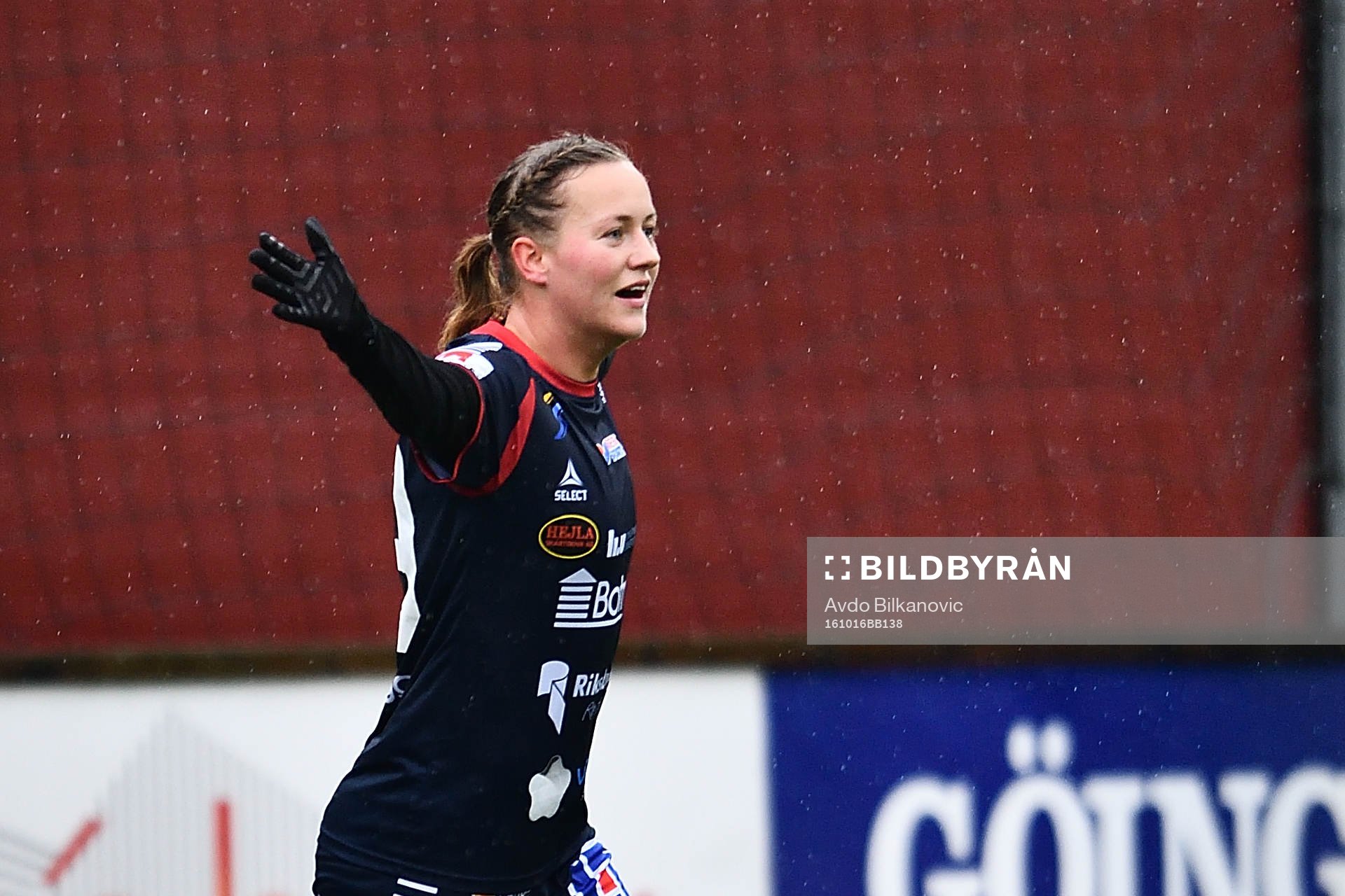 Linköpings Kristine Minde jublar