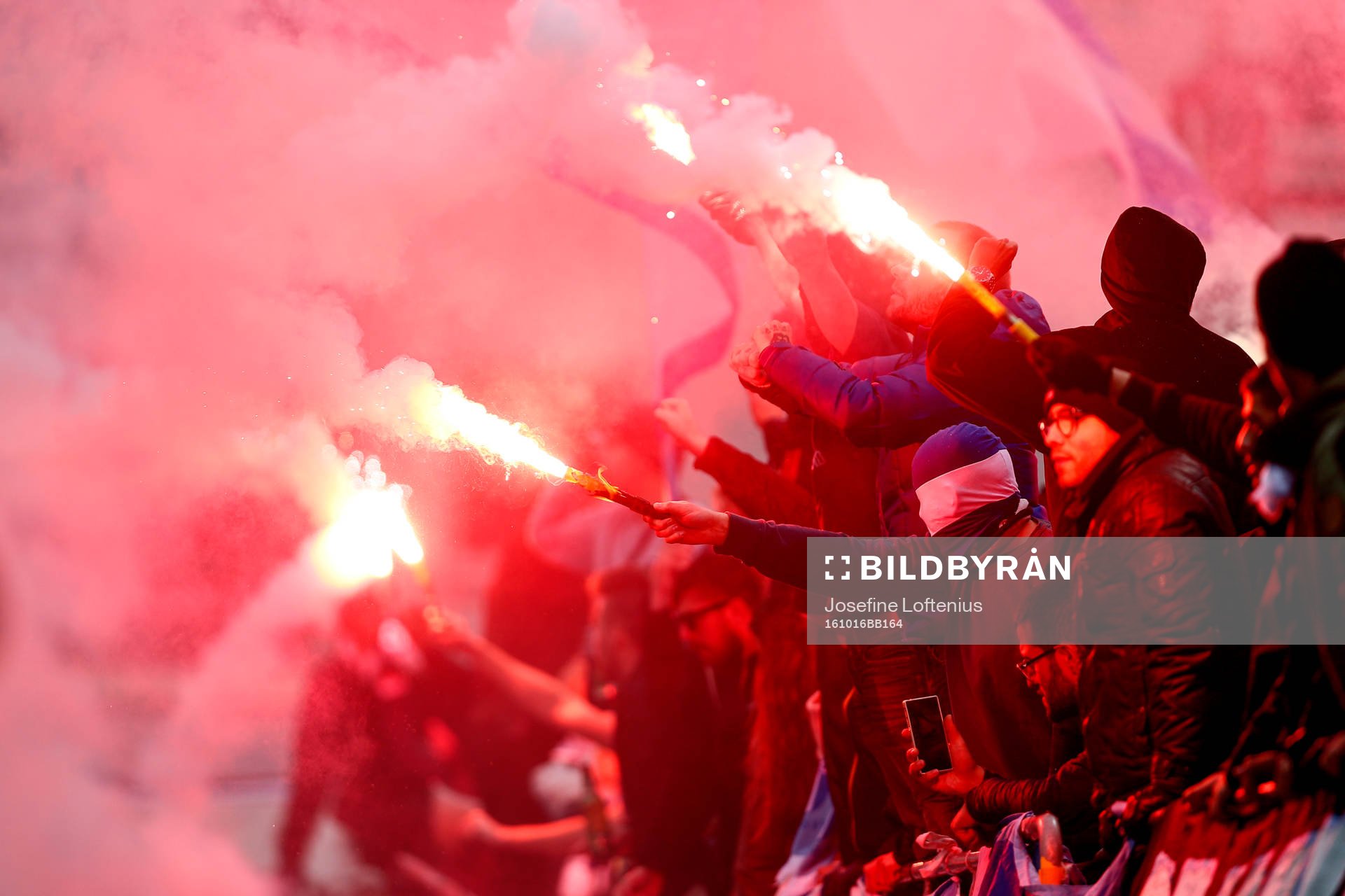 Bengaler från Malmö FFs supportar