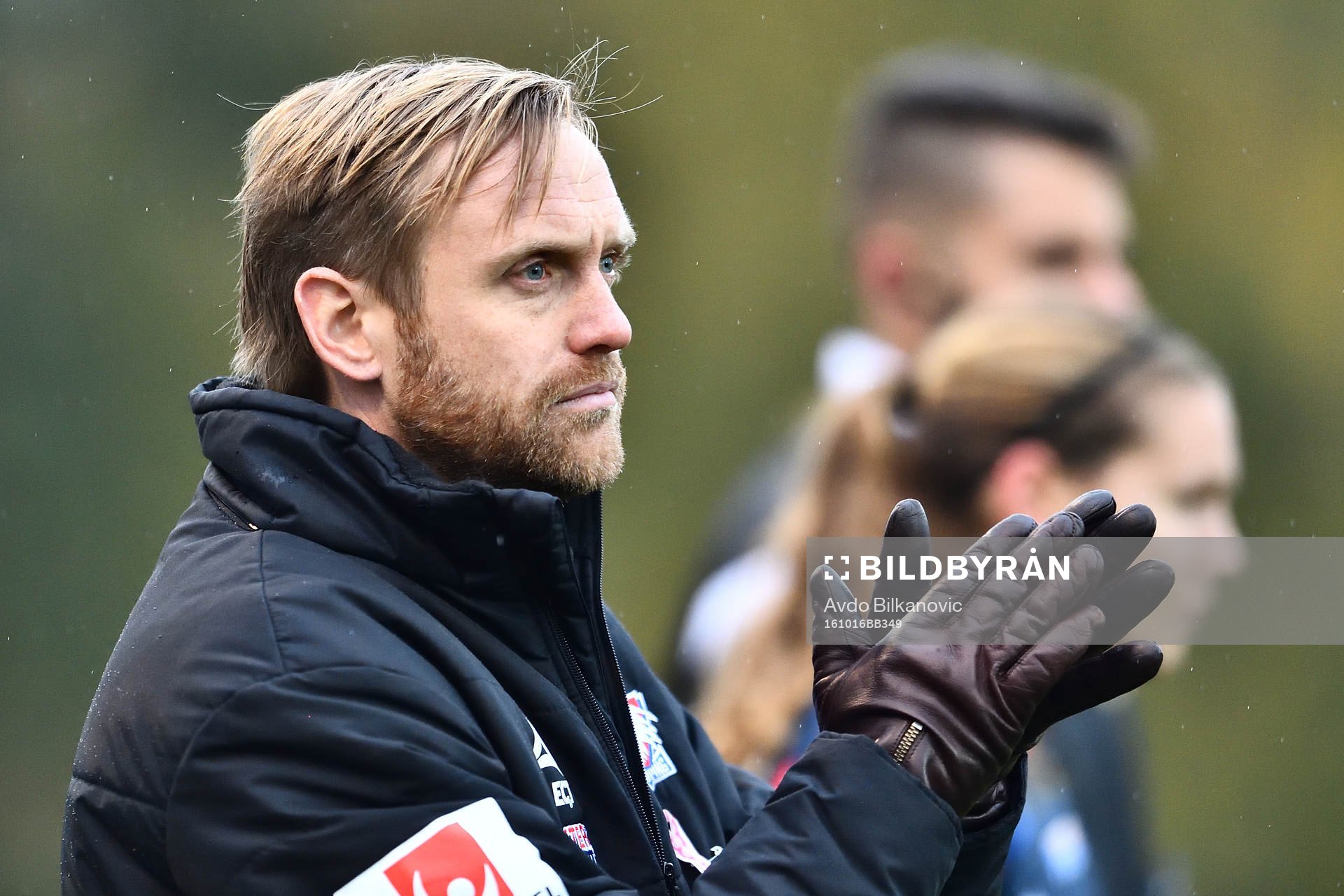 Linköpings tränare Martin Sjögren jubel