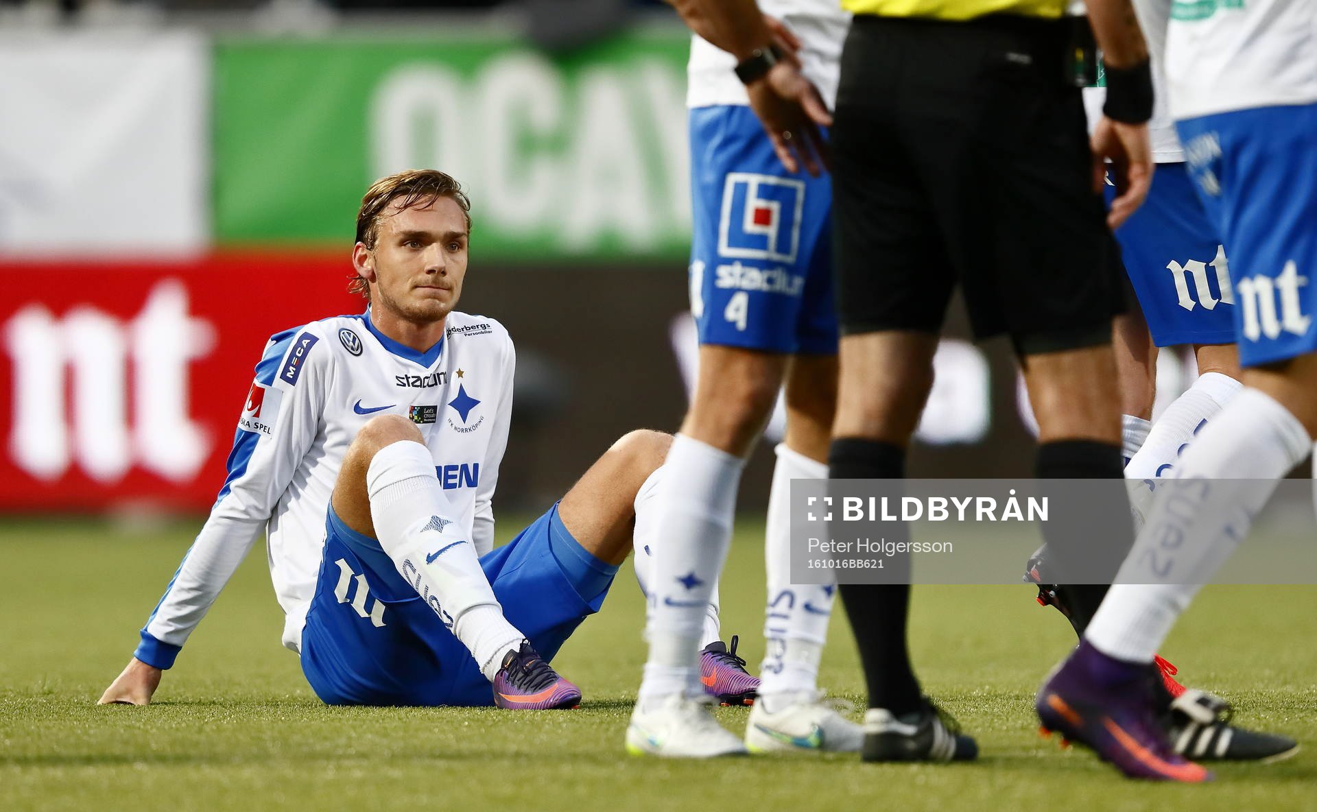 Norrköpings Linus Wahlqvist deppar