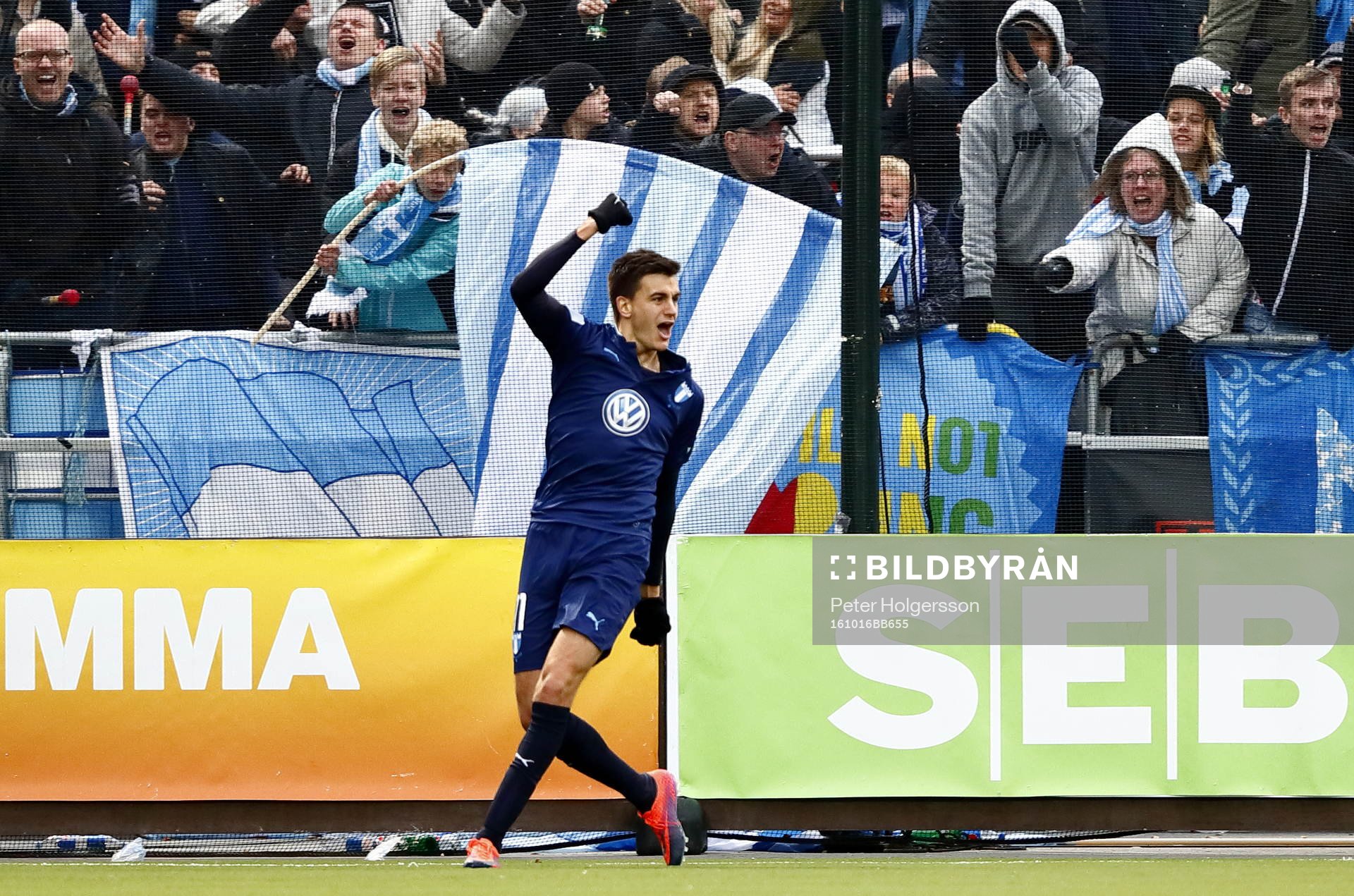 Malmö FFs Alexander Jeremejeff jublar