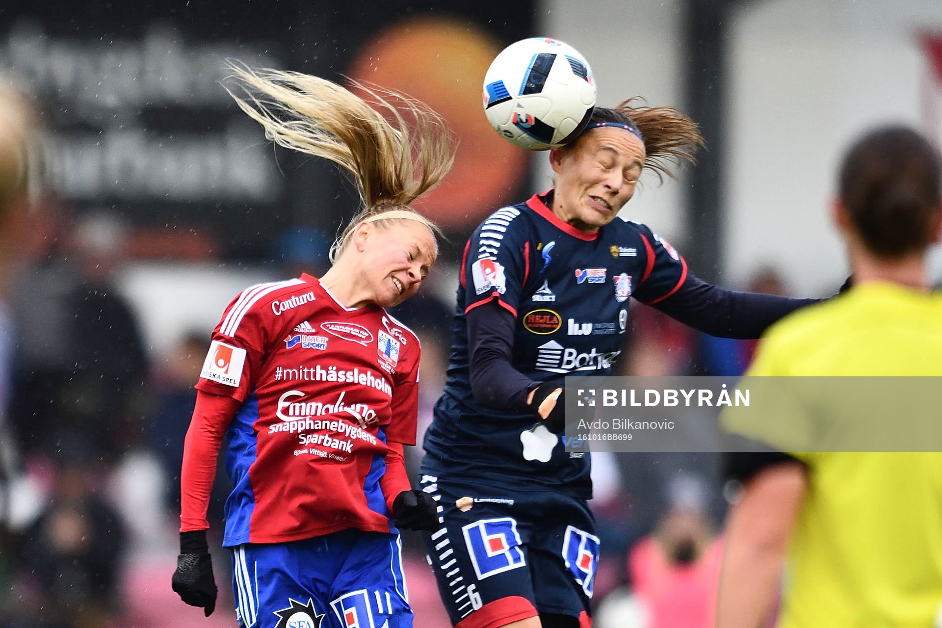 Vittsjö Emmi Alanen i nickduell mot Linköpings Mariann