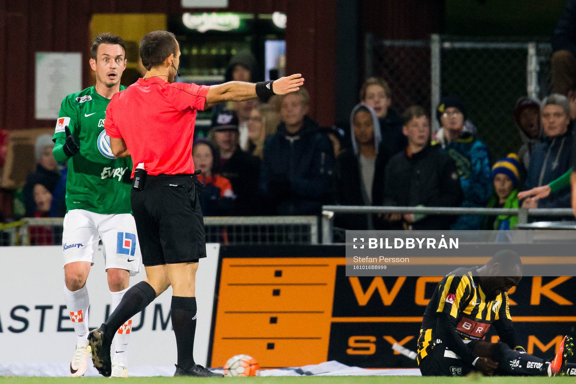 Jönköpings Daryl Smylie upprörd