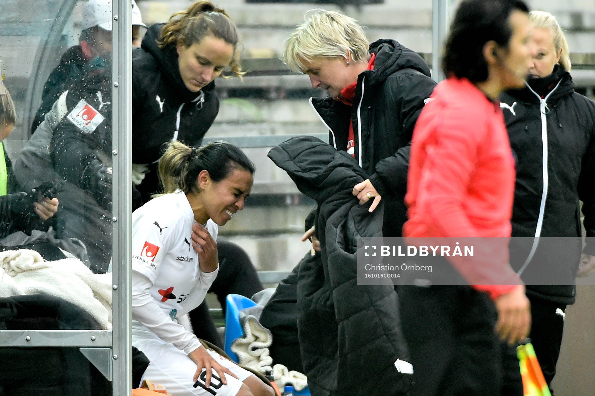 Rosengårds Marta Viera Da Silva fick lämna planen