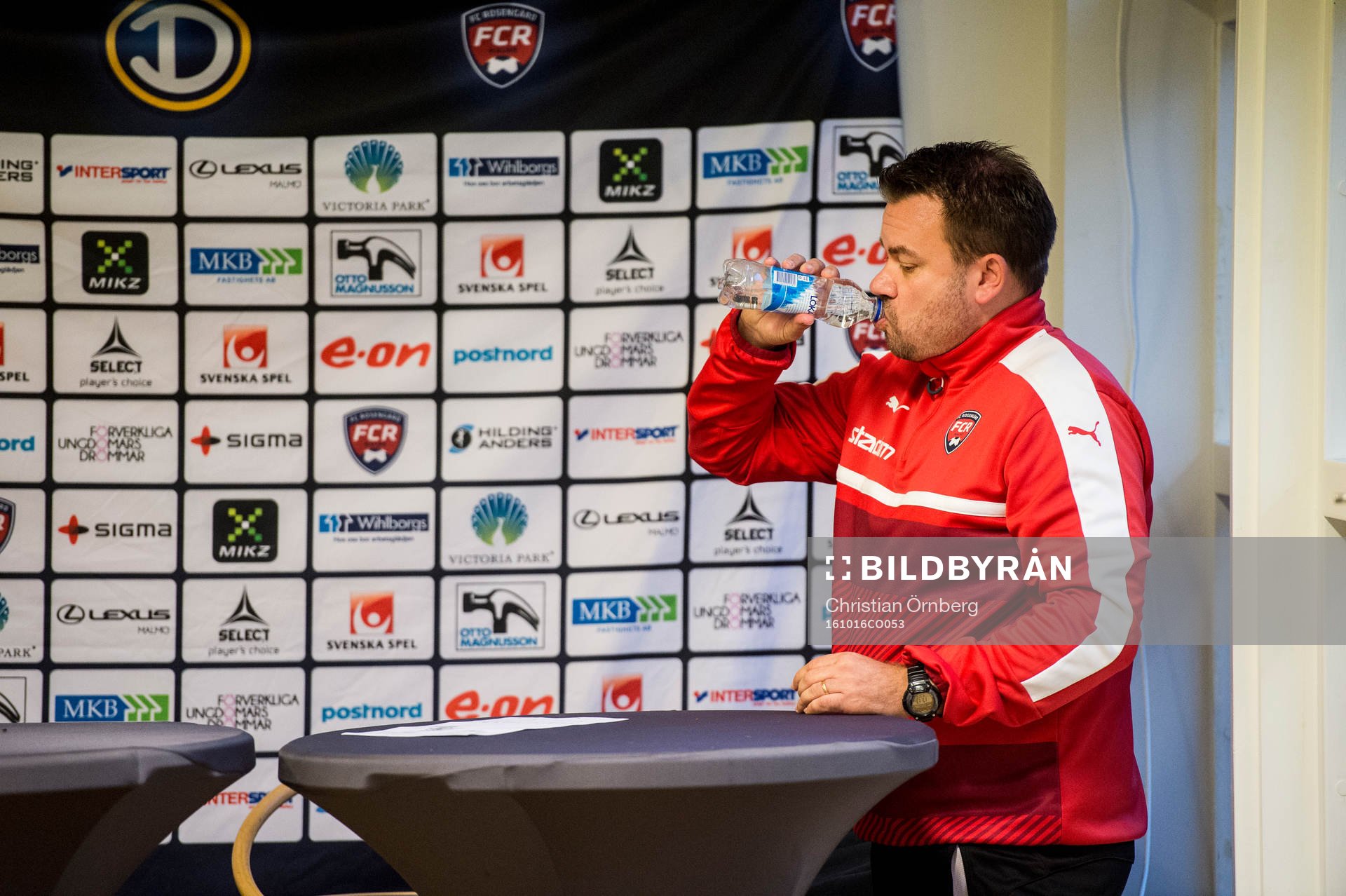 Rosengårds tränare Jack Majgaard Jensen  deppar