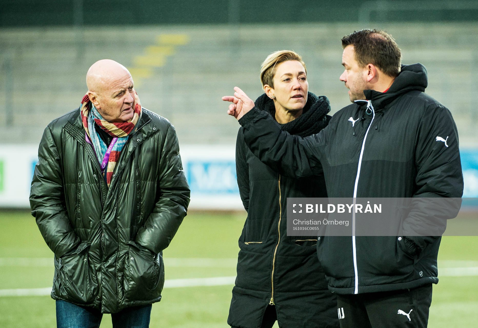 Rosengårds fd sportchef Erling Nilsson, sportchef Therese