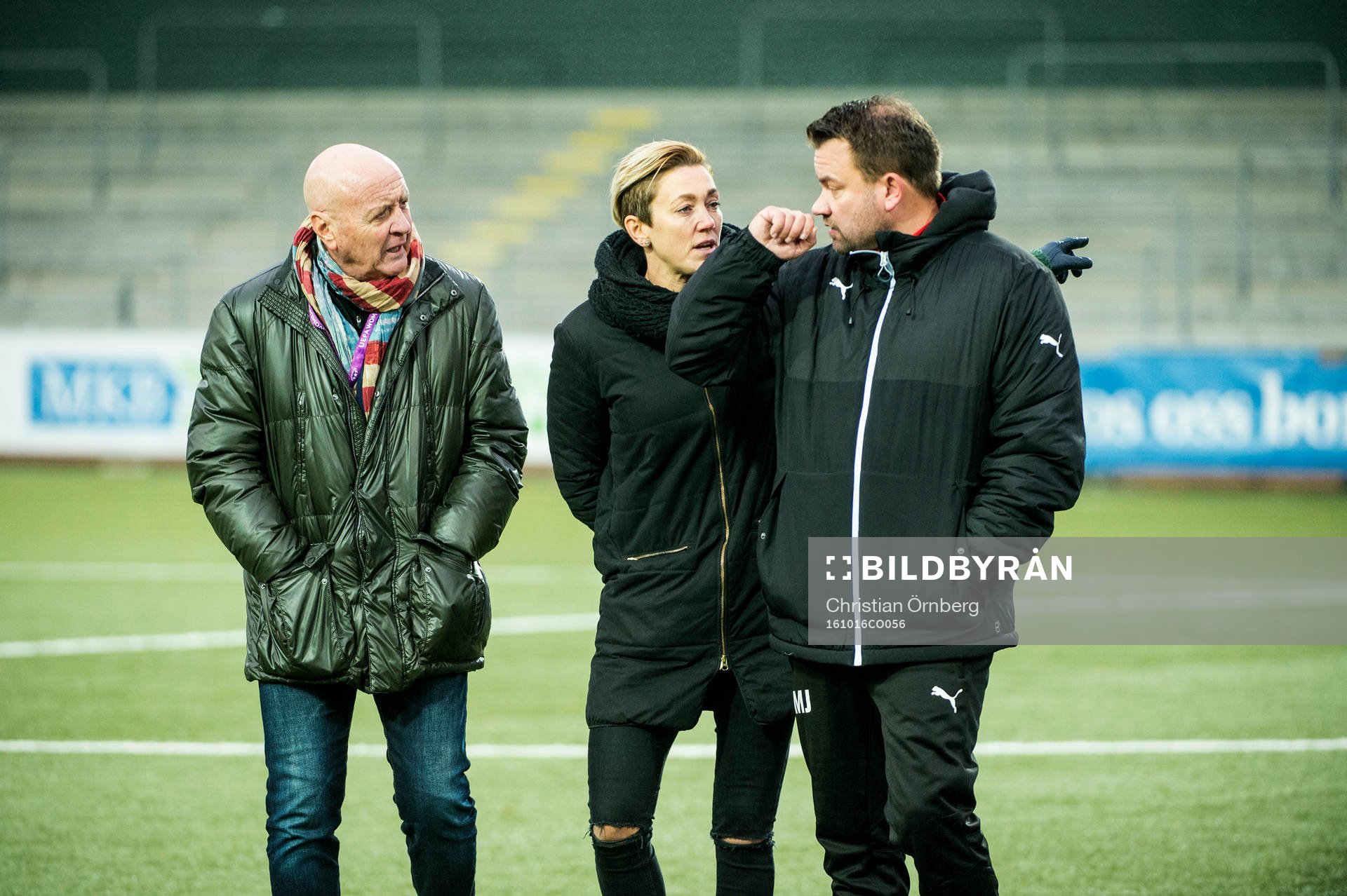 Rosengårds fd sportchef Erling Nilsson, sportchef Therese