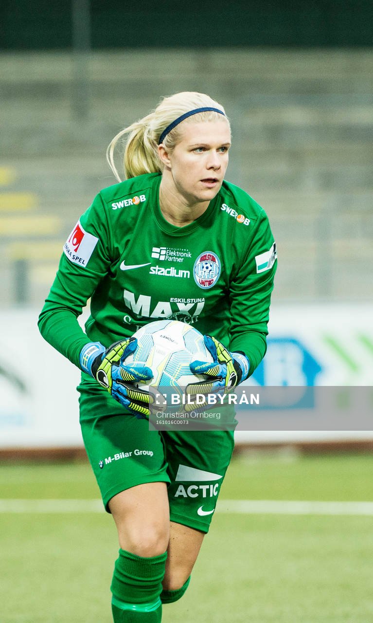 Eskilstunas målvakt Emelie Lundberg