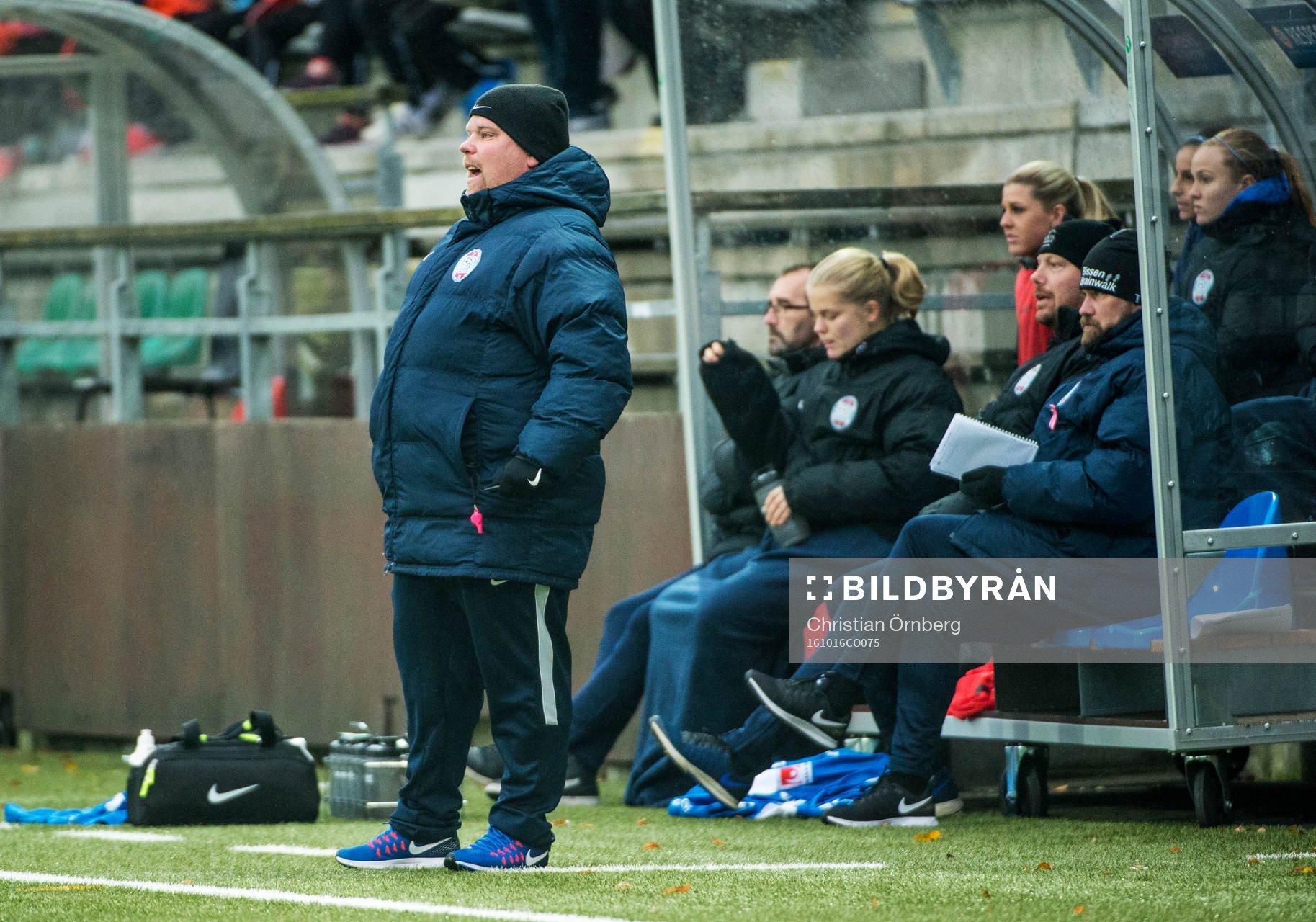 Eskilstunas tränare Viktor Eriksson