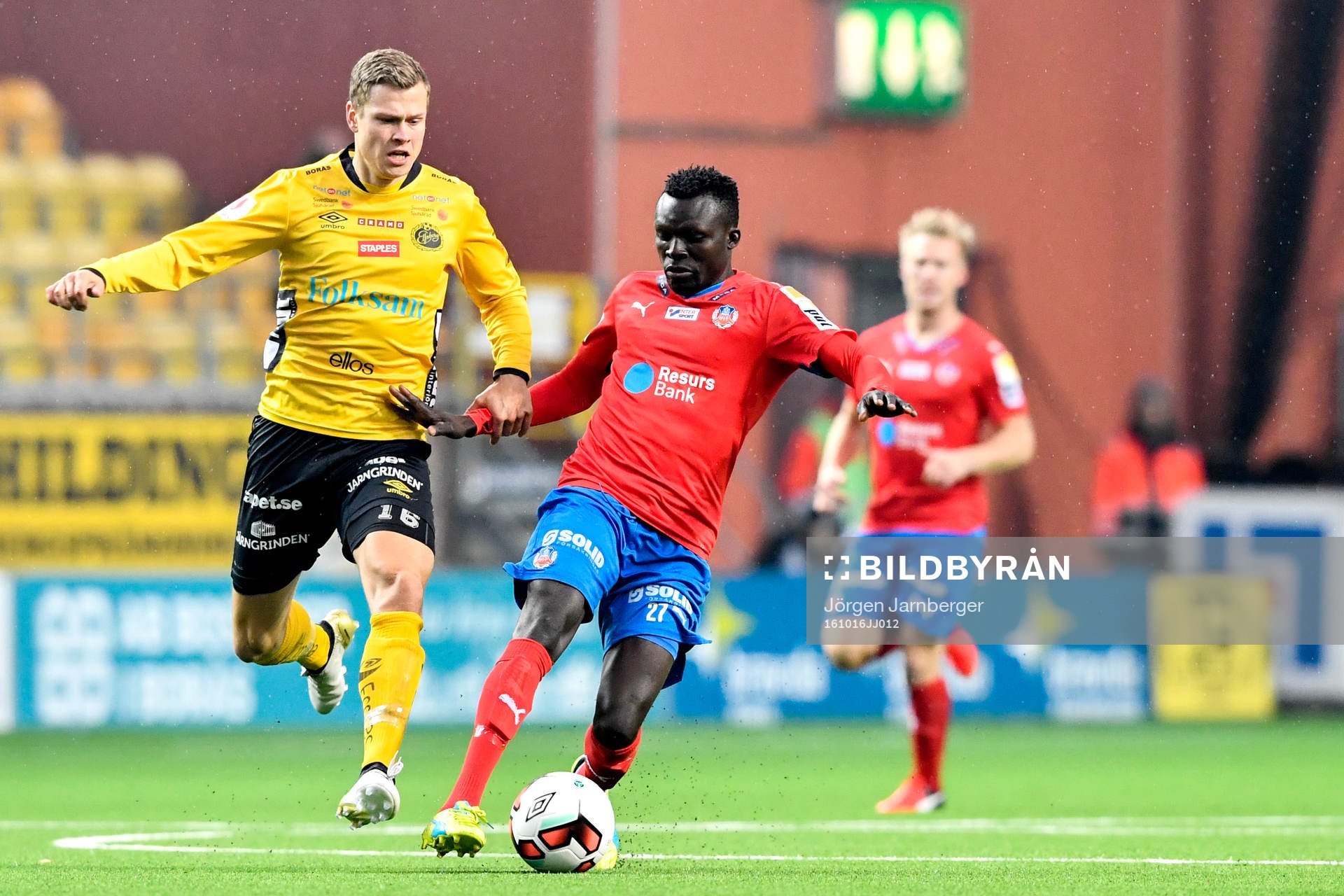 Elfsborgs Viktor Claesson och Helsingborgs Lalawélé