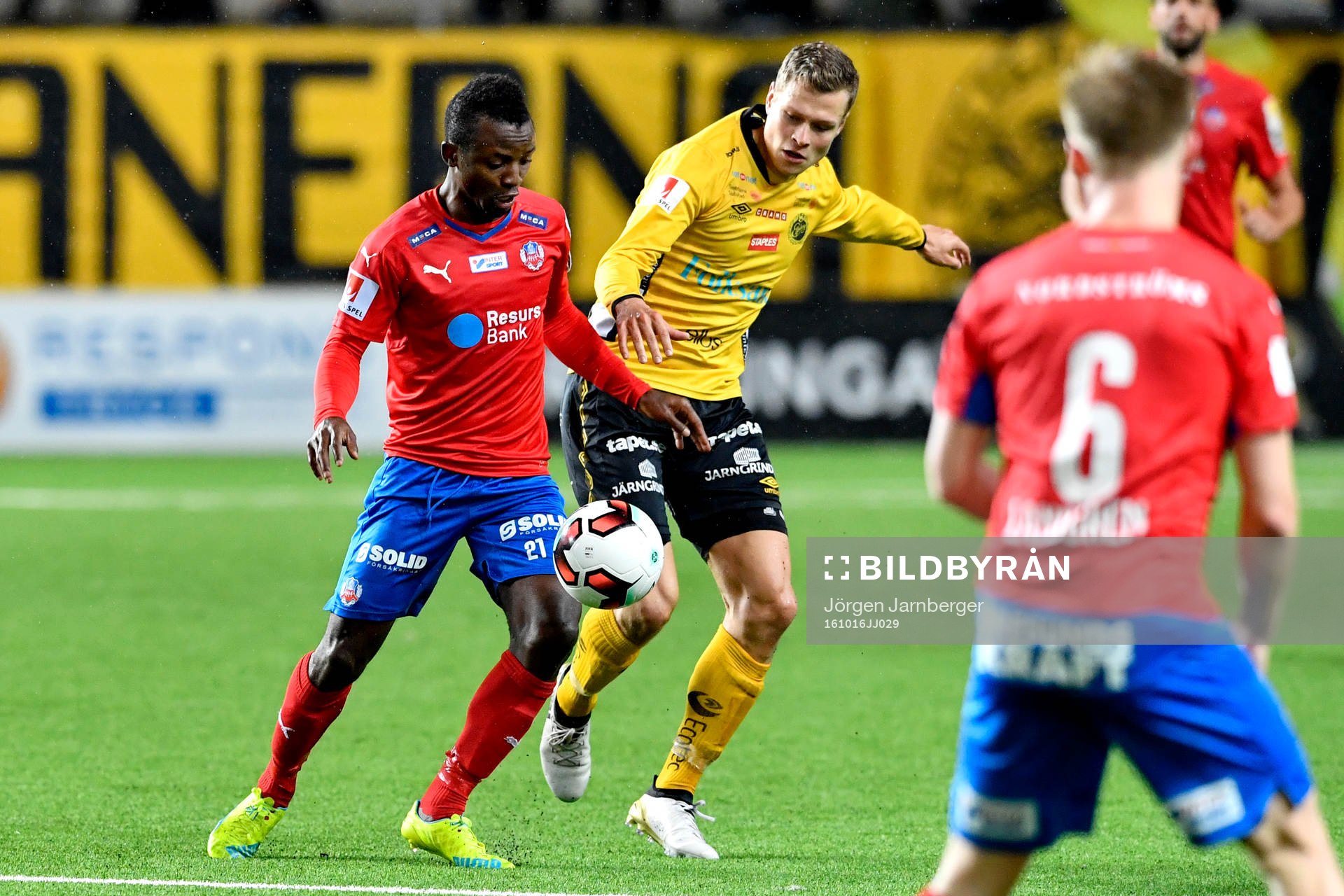 Helsingborgs Monday Samuel och Elfsborgs Viktor Claesson