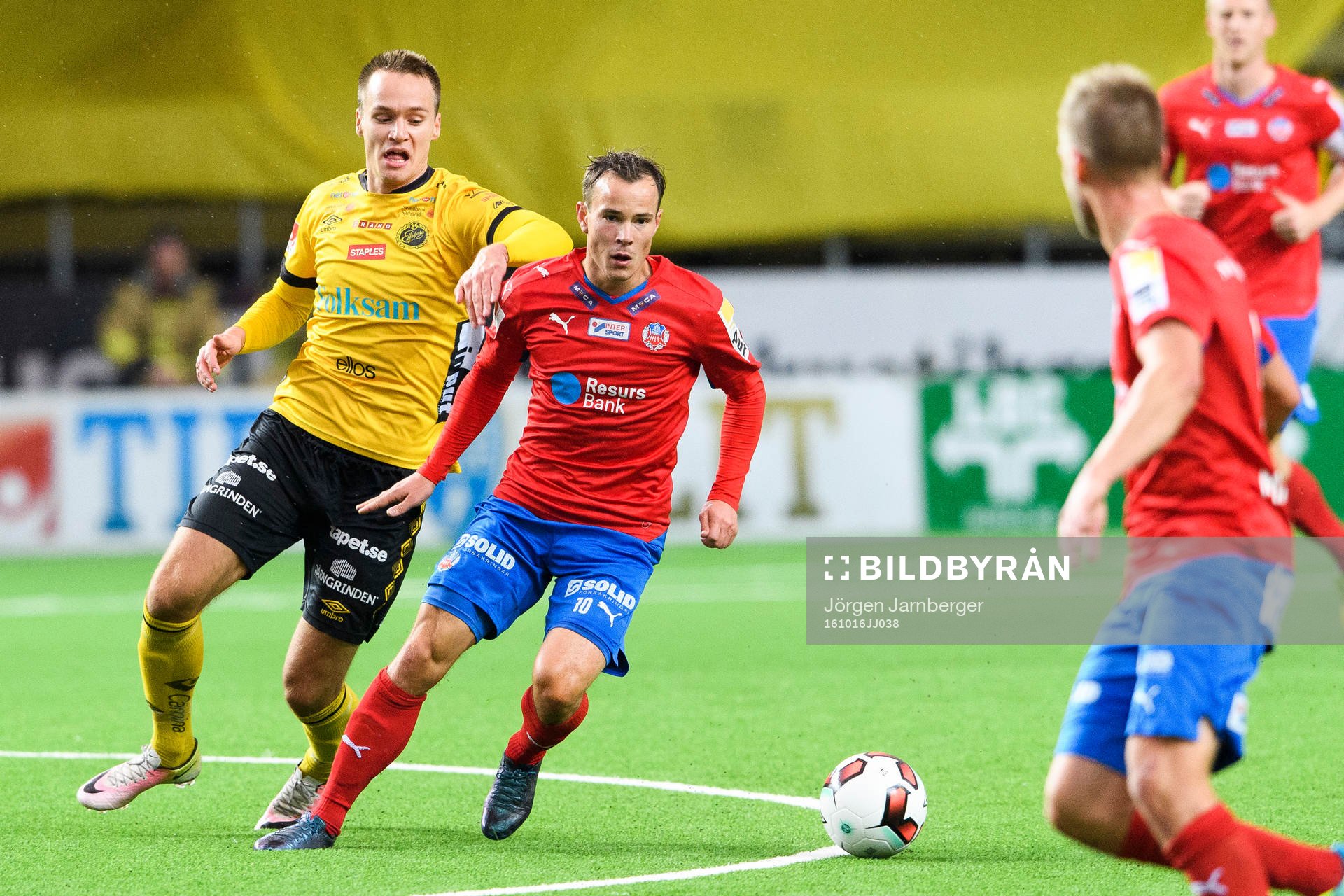 Helsingborgs Anton Wede och Elfsborgs Viktor Prodell