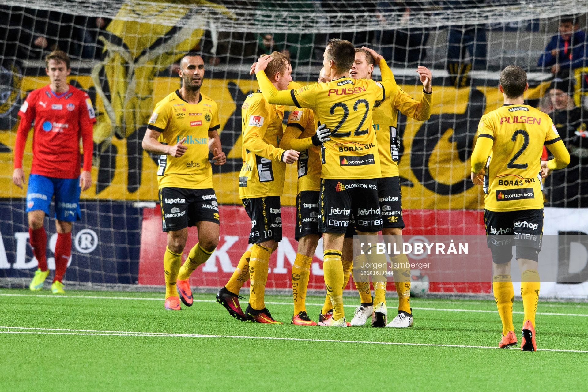 Elfsborgs spelare jublar