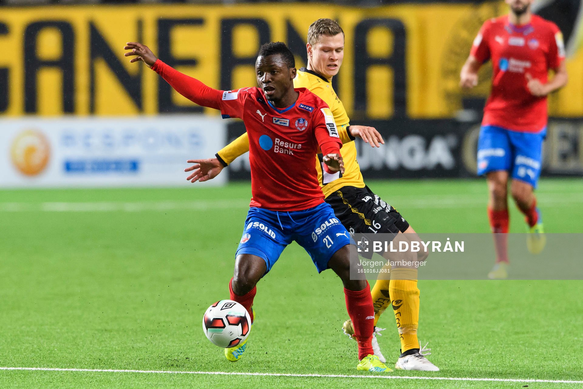 Helsingborgs Monday Samuel och Elfsborgs Viktor Claesson