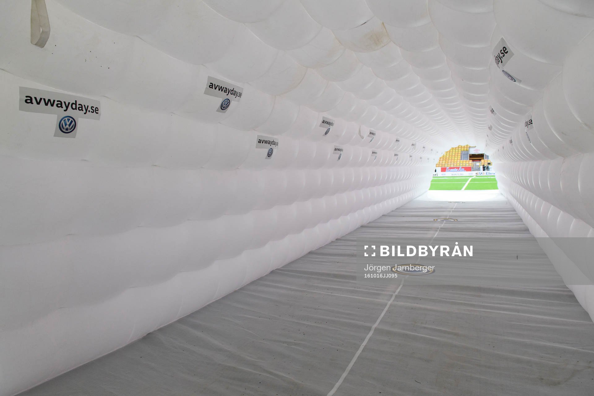 Test av ny spelartunnel