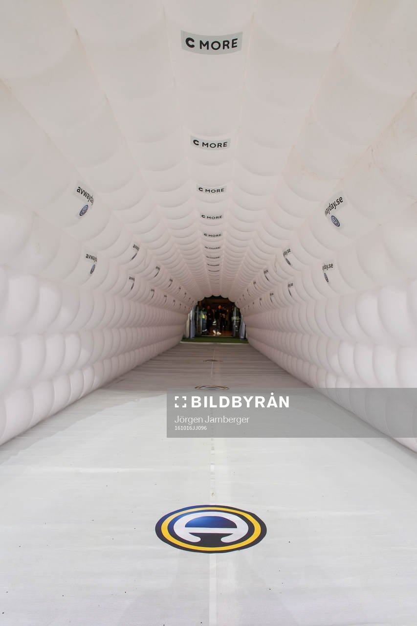 Test av ny spelartunnel