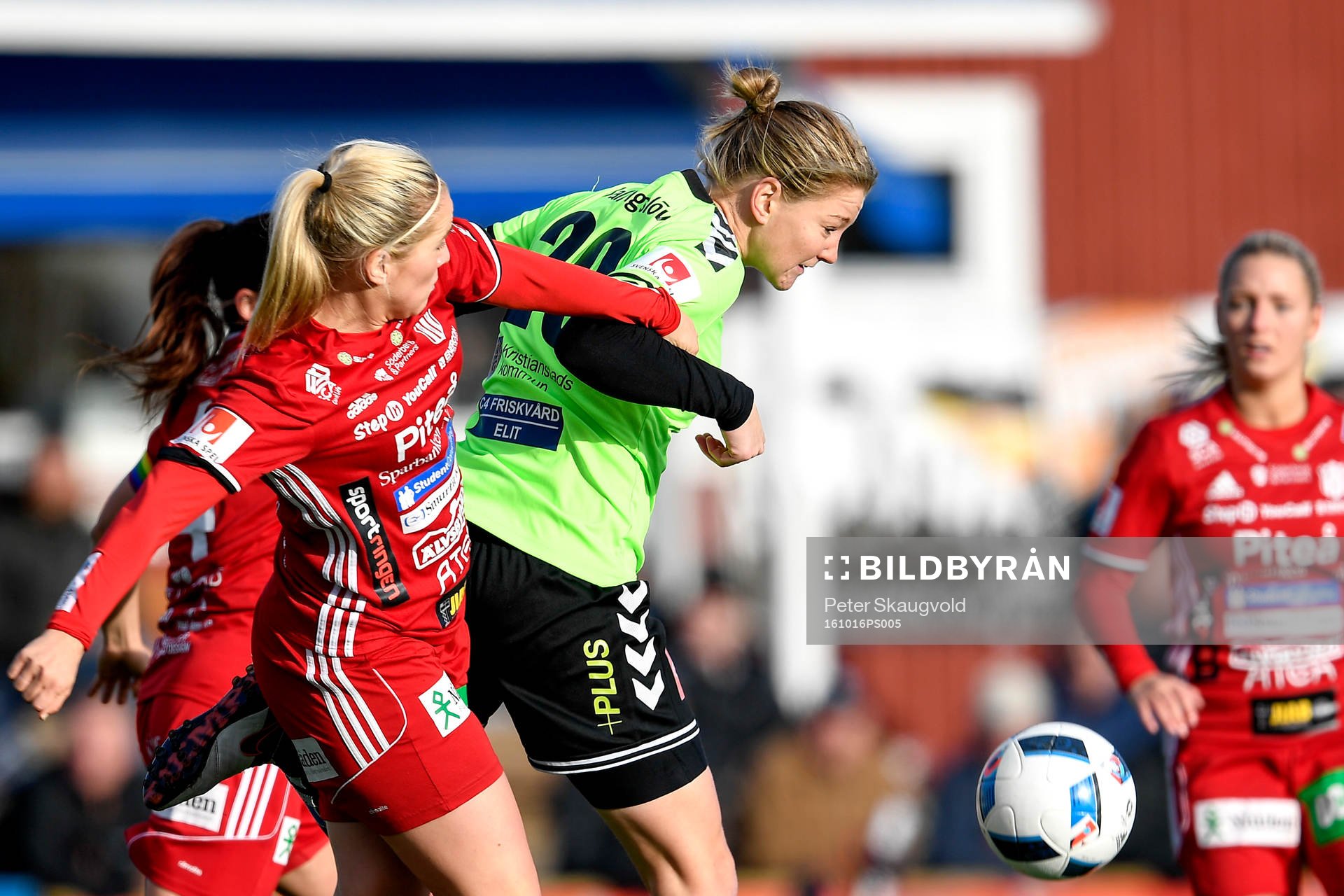 Piteås Irma Helin och Kristianstads Mia Carlsson
