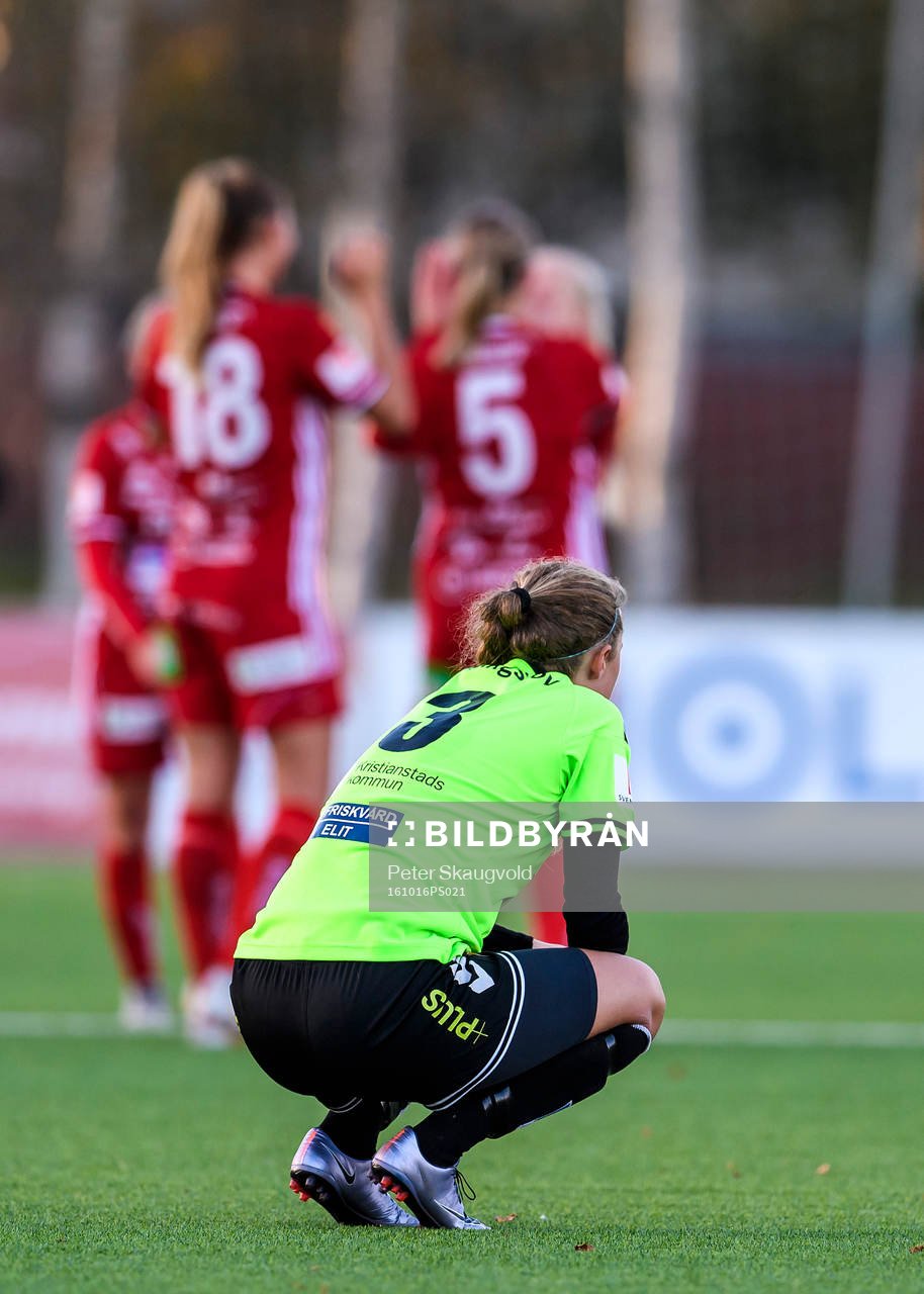 Kristianstads Elin Karlsson deppar