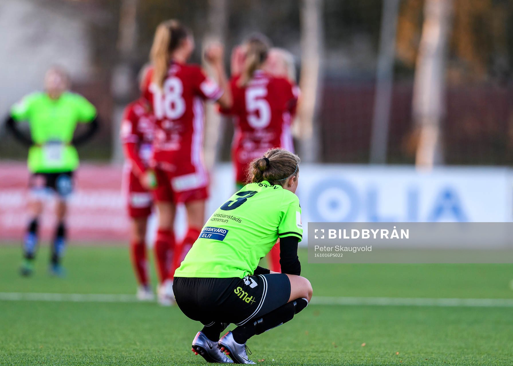 Kristianstads Elin Karlsson deppar