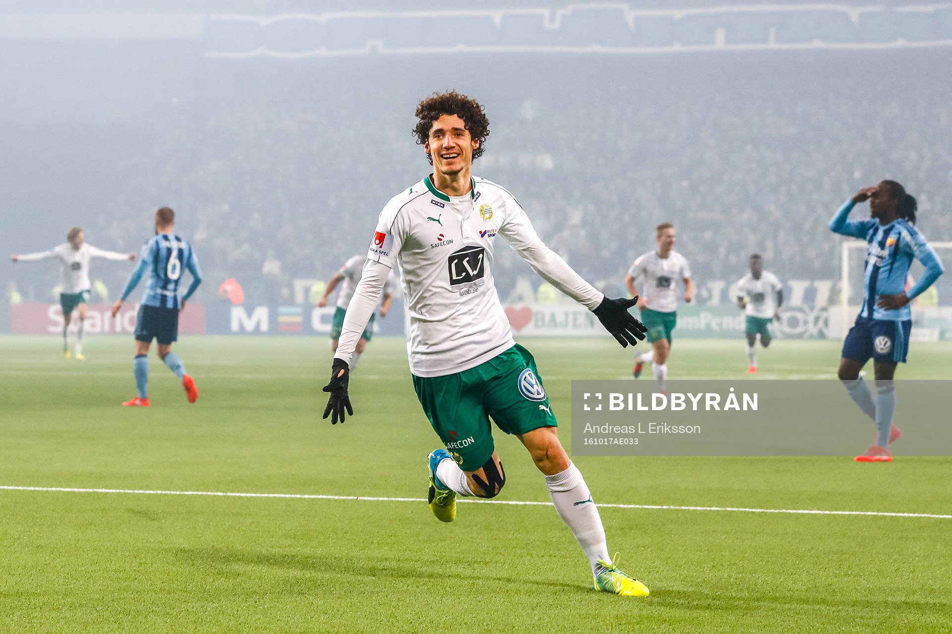 Hammarbys Romulo Cabral Pereira Pinto jublar