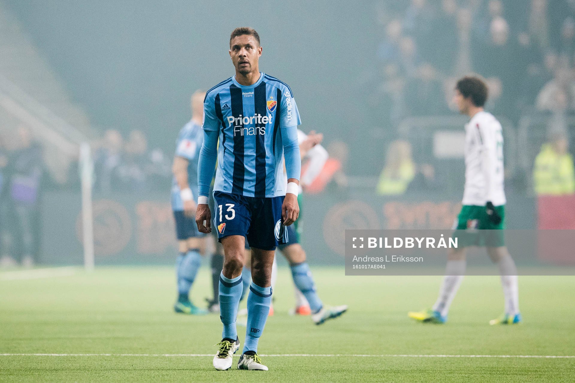Djurgårdens Mathias Ranegie ser deppig ut