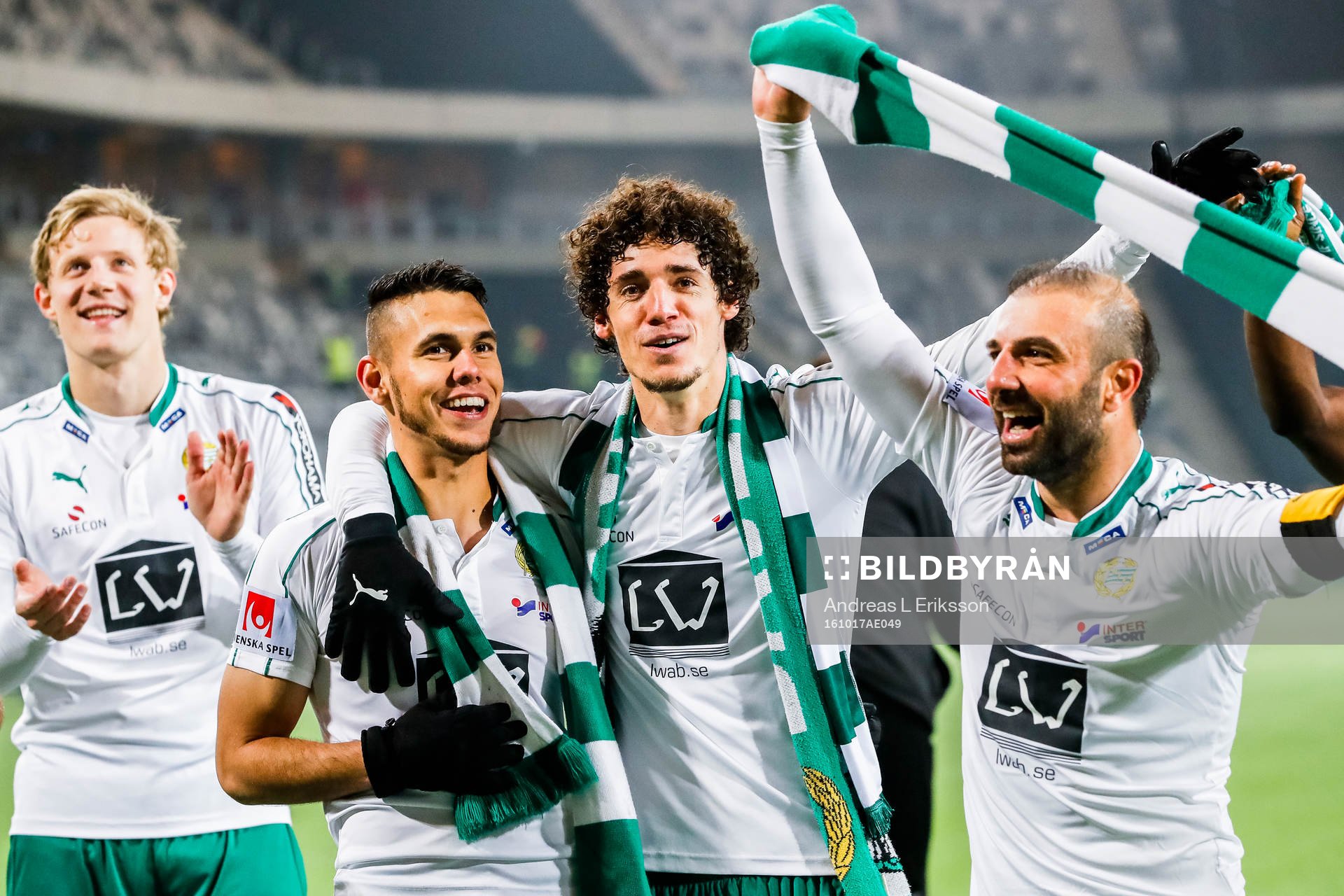 Hammarbys Romulo Cabral Pereira Pinto  ,Joseph Aidoo och
