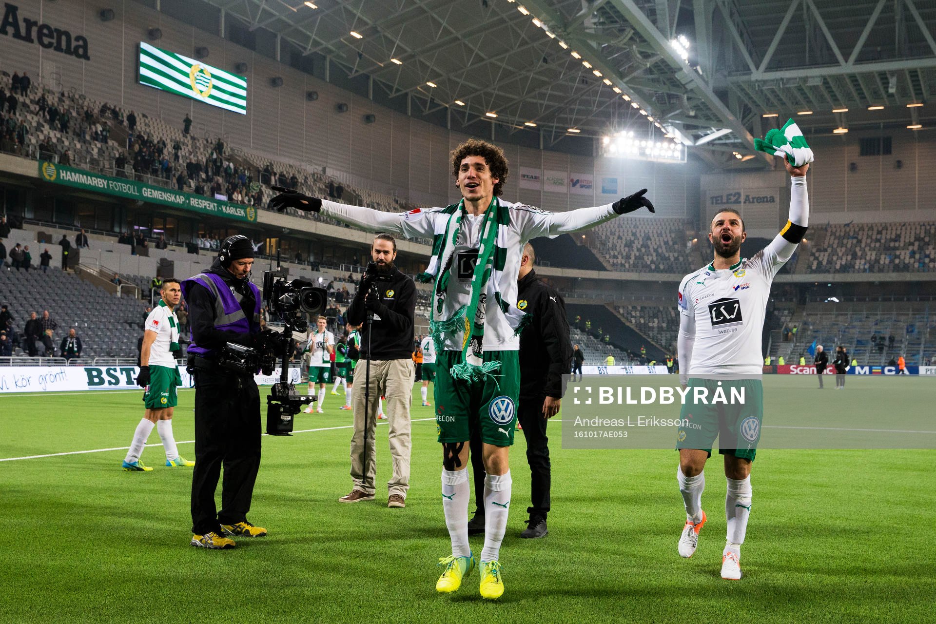 Hammarbys Romulo Cabral Pereira Pinto och Kennedy