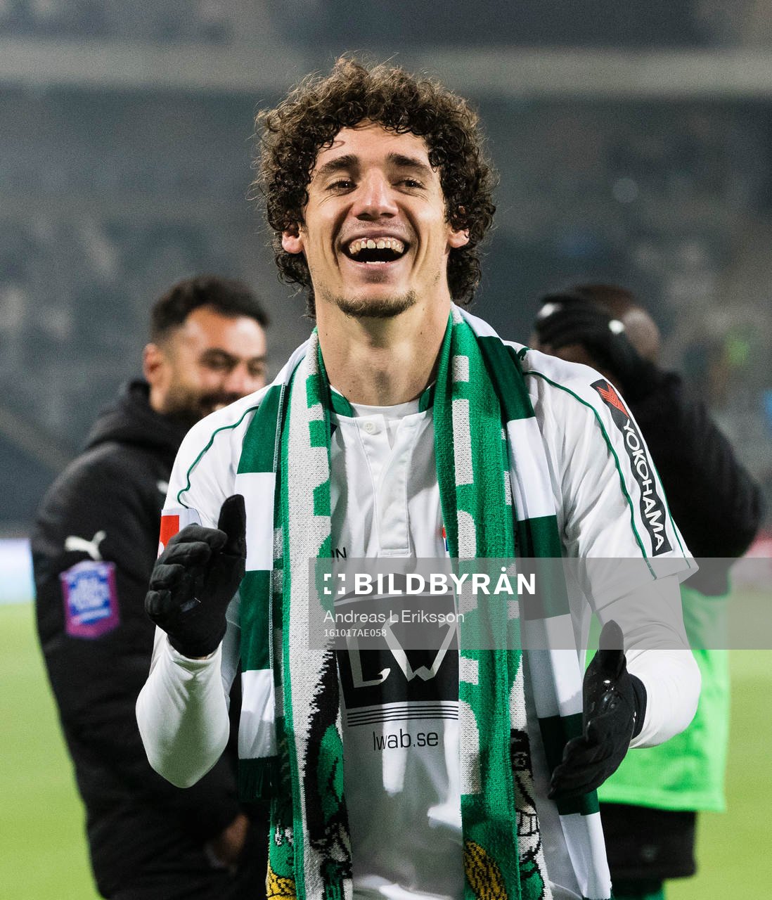 Hammarbys Romulo Cabral Pereira Pinto jublar