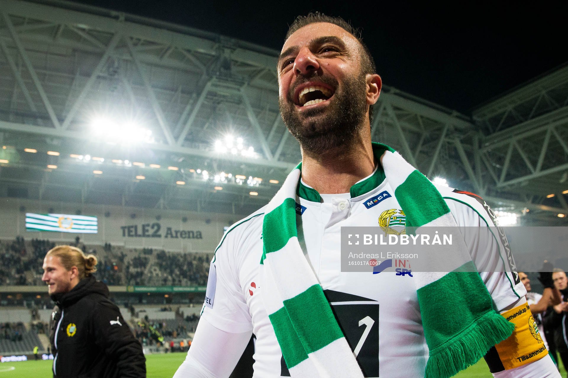 Hammarbys Kennedy Bakircioglu jublar