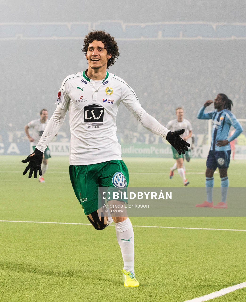 Hammarbys Romulo Cabral Pereira Pinto jublar