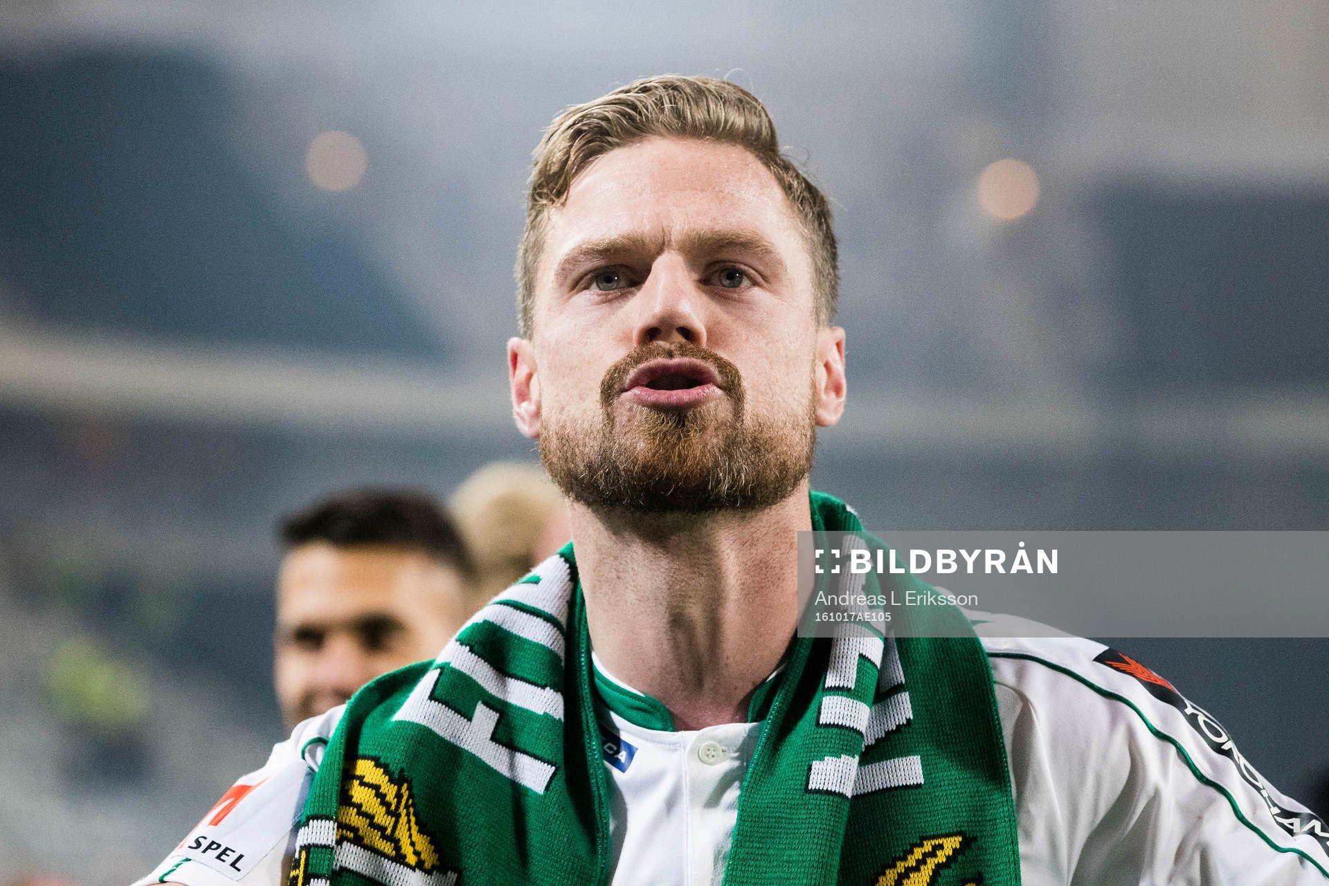 Hammarbys Arnór Smárason tystar publiken