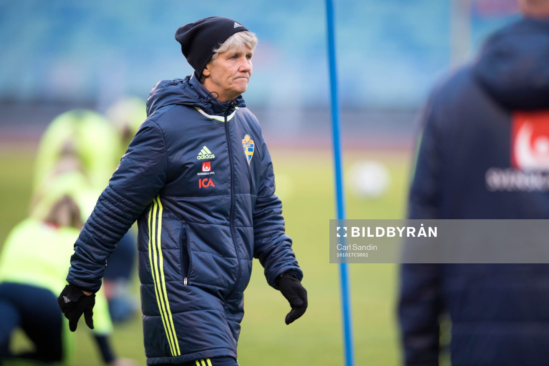 Sveriges förbundskapten Pia Sundhage