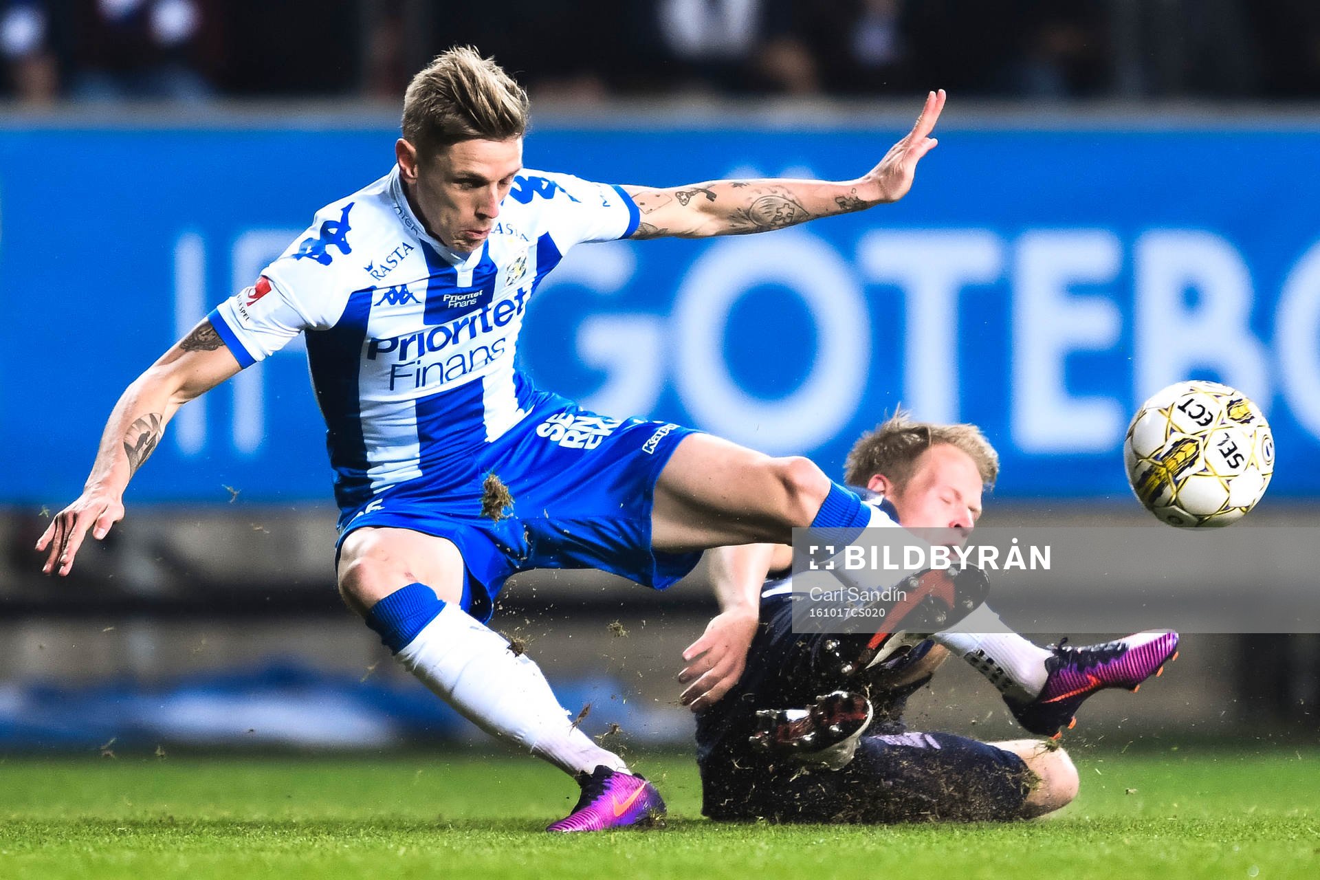 IFK Göteborgs  Sören Rieks  och Gefles Martin Rauschenberg