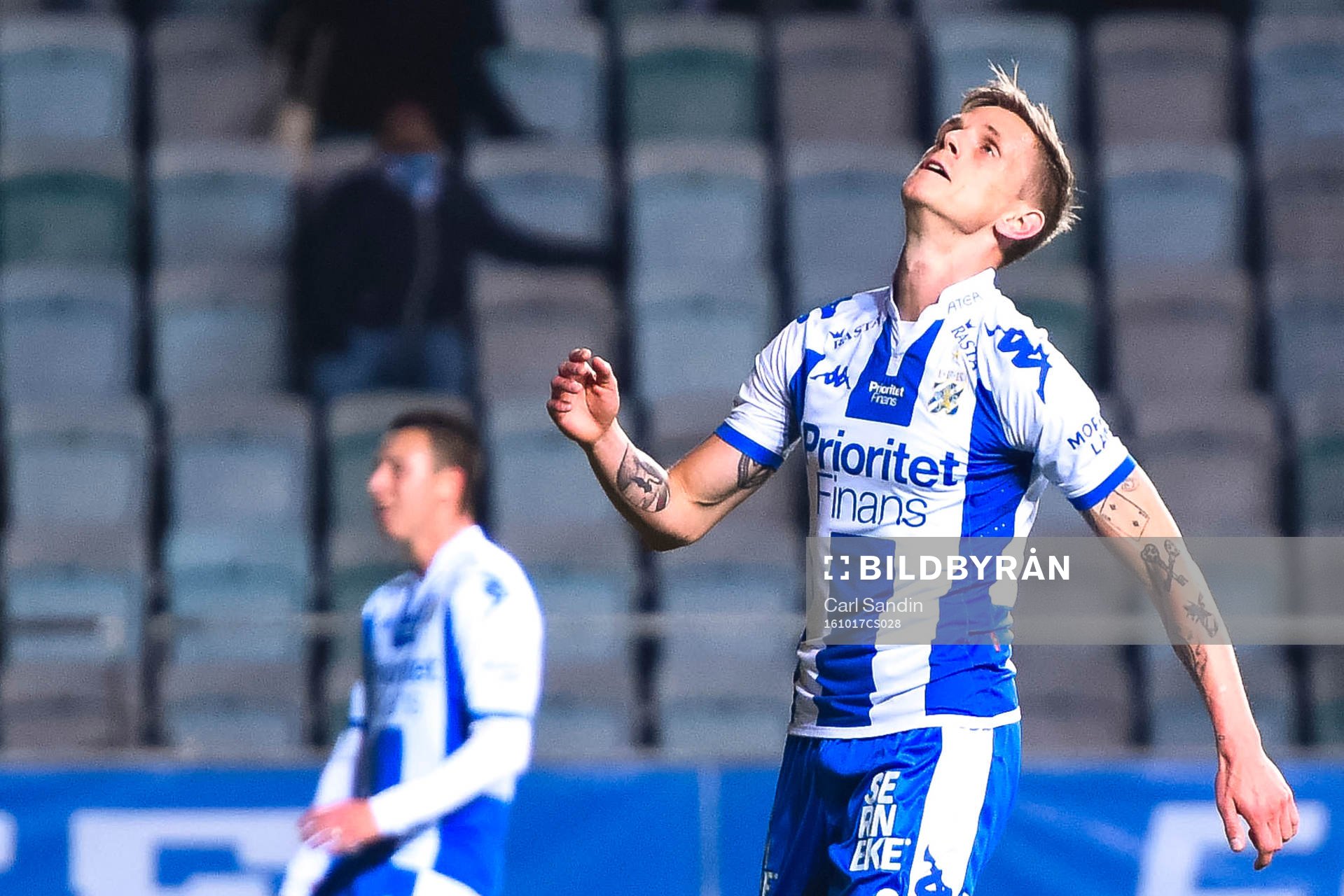 IFK Göteborgs Sören Rieks deppar