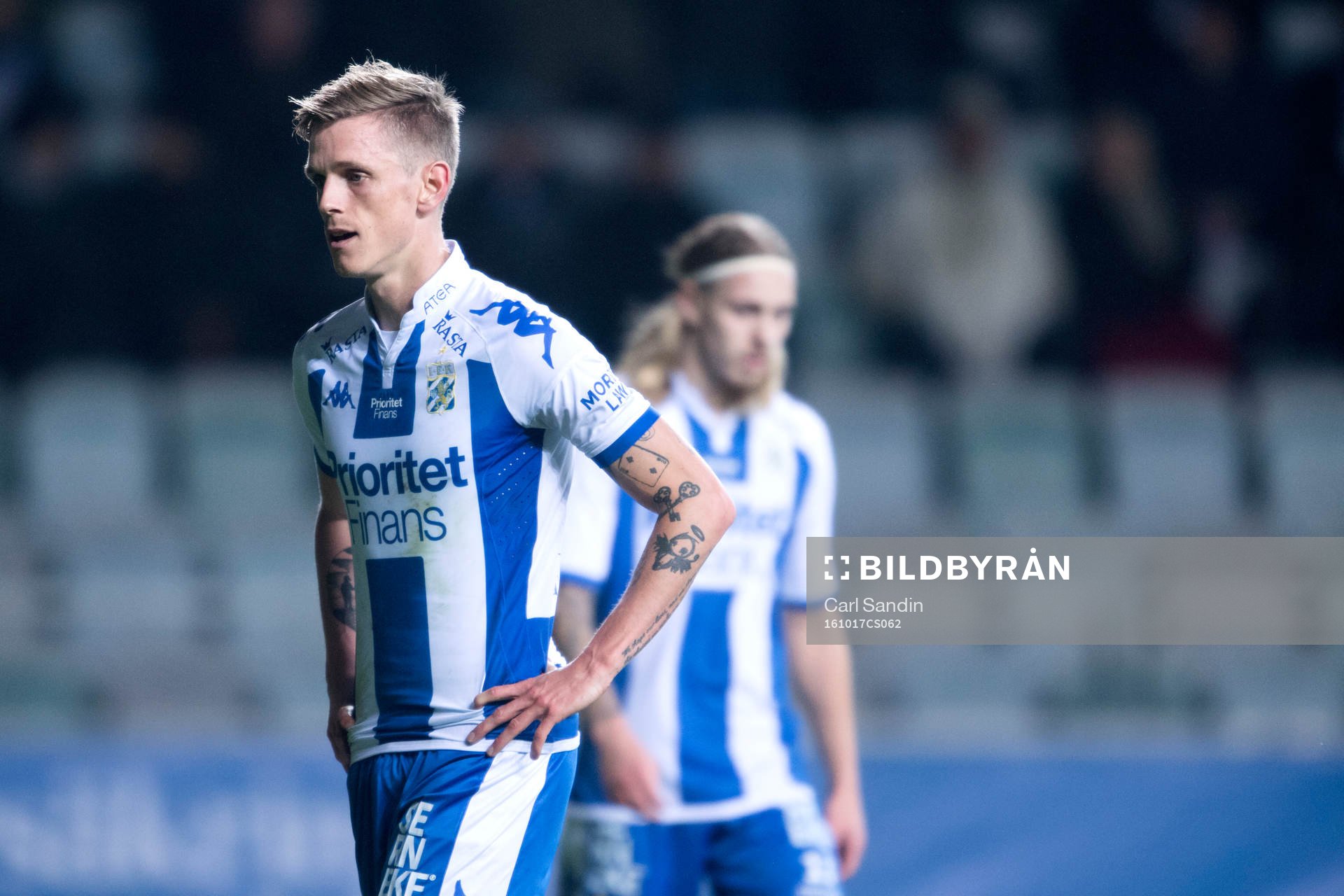 IFK Göteborgs Sören Rieks deppar