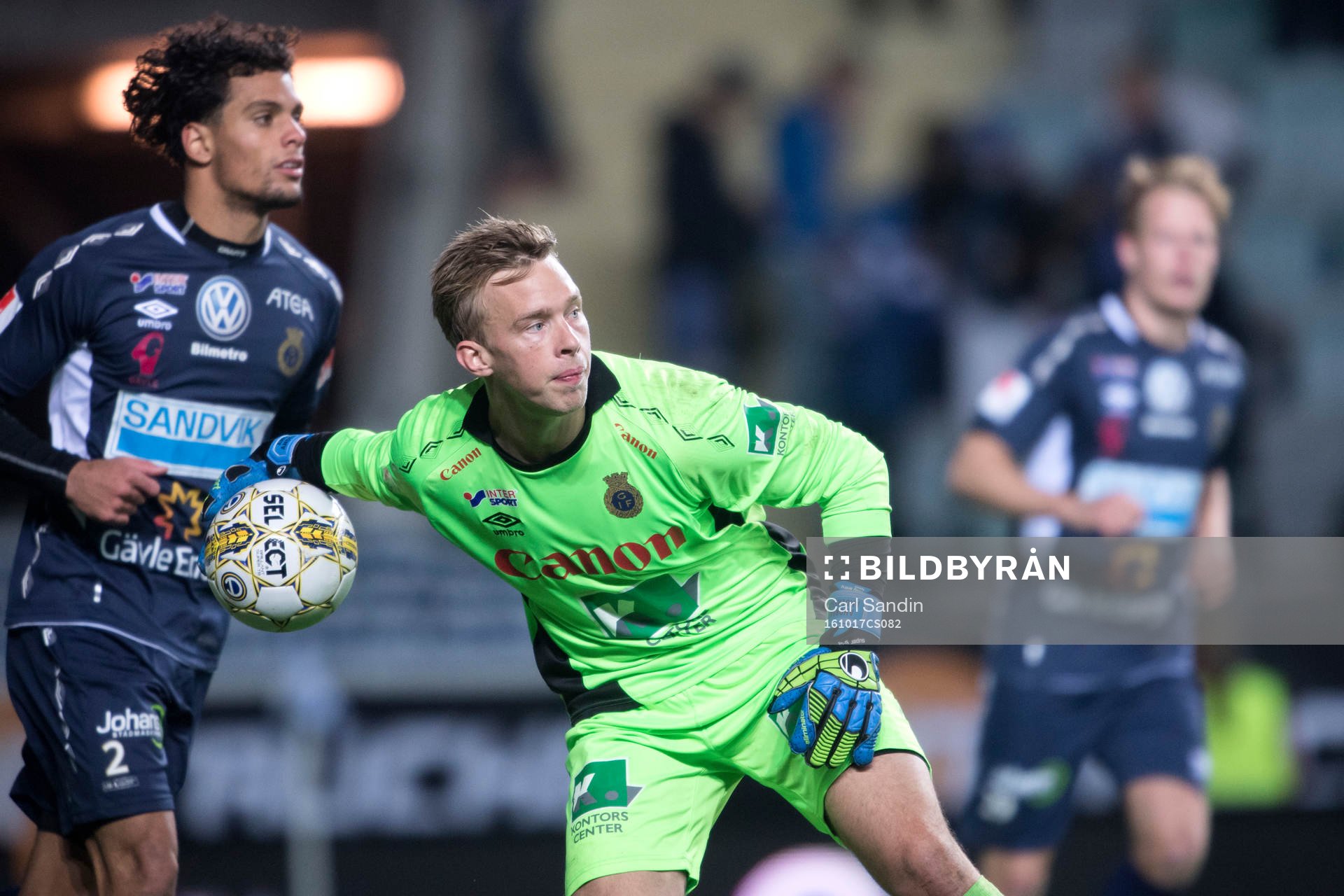 Gefles målvakt Andreas Andersson