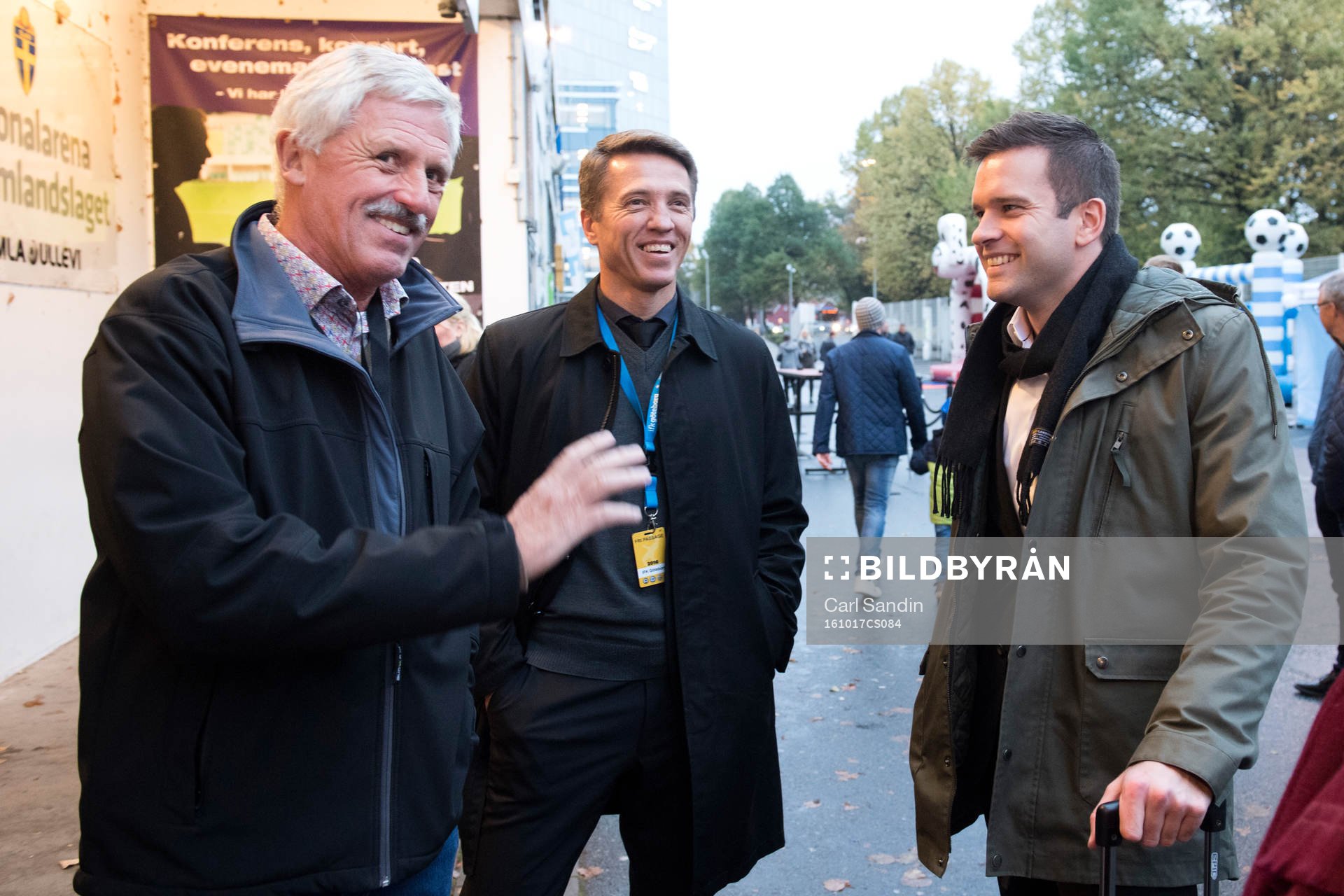 IFK Göteborgs ordförande Frank Andersson, sportchef Mats