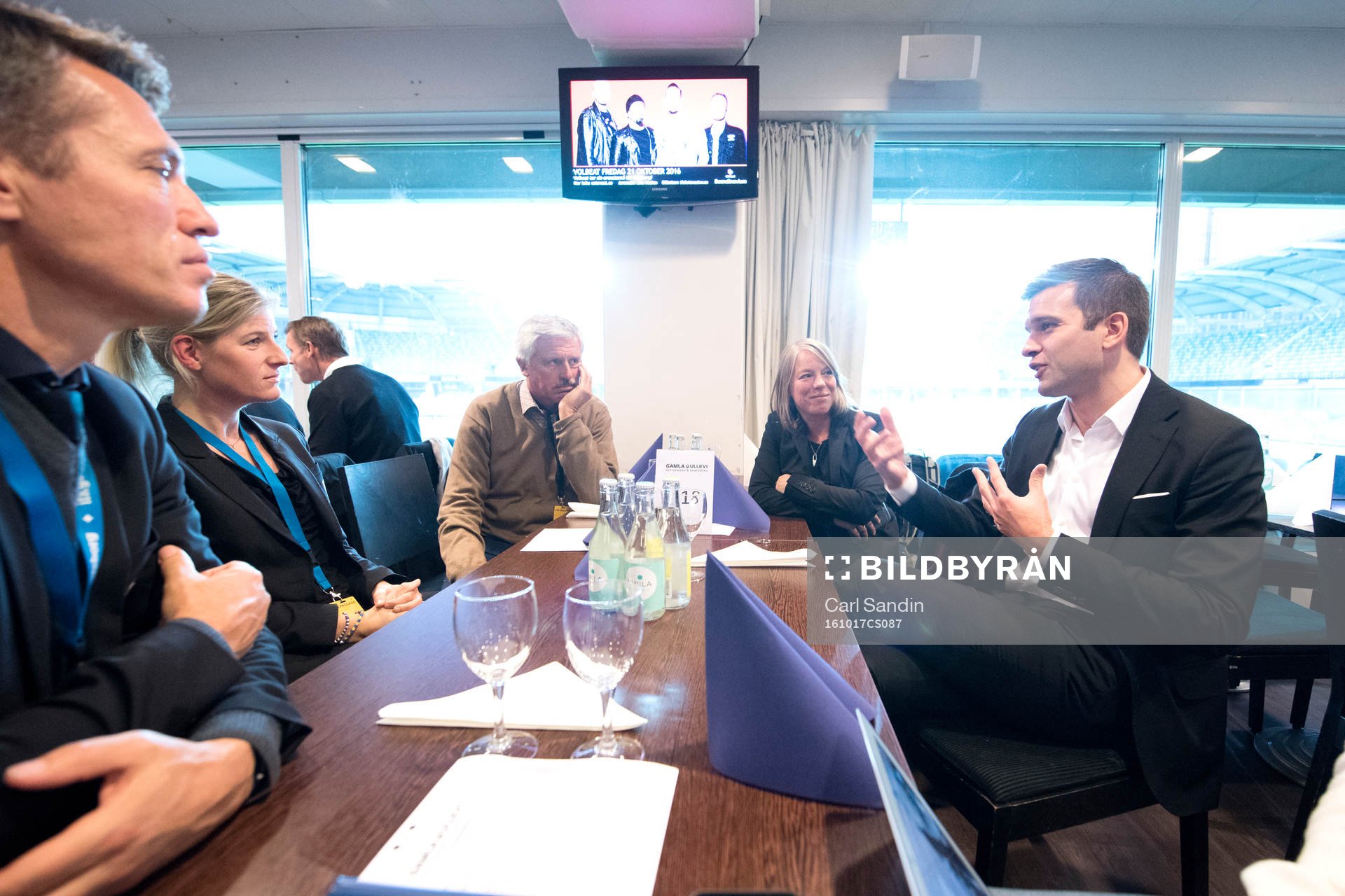IFK Göteborgs sportchef Mats Gren, Elisabeth Anderton,