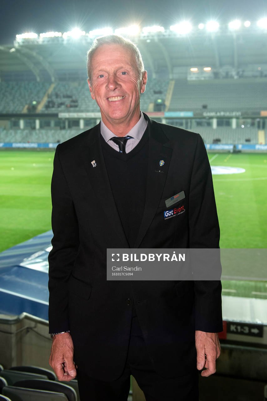 Pressvärd Göran Andersson inför matchen mot Gefle den 17 oktober 2016 i Göteborg.