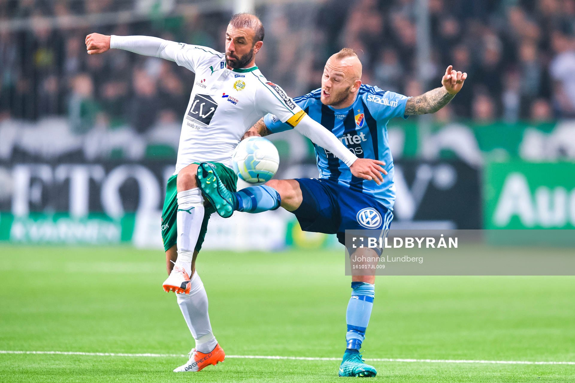 Hammarbys Kennedy Bakircioglu och Djurgårdens Magnus