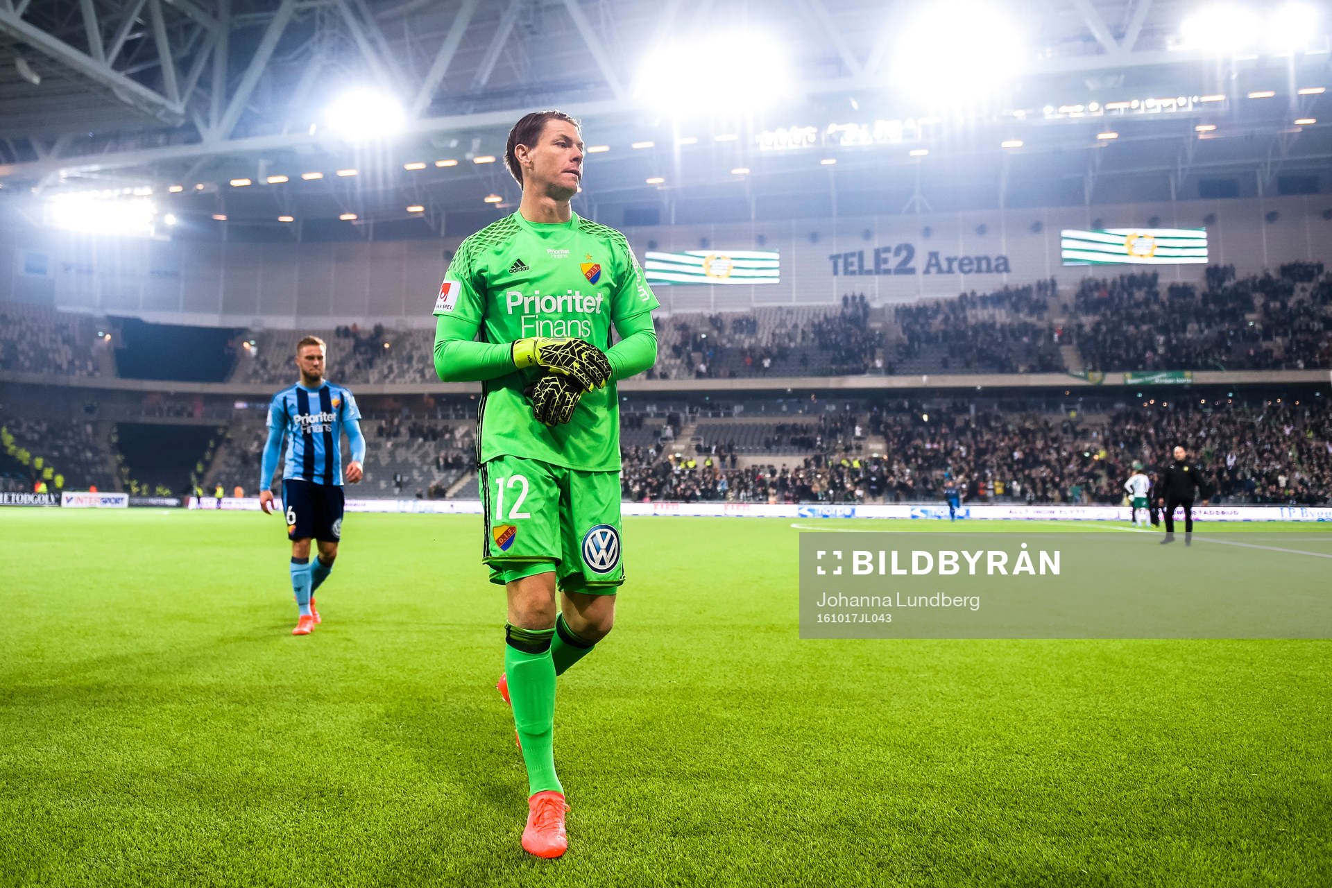 Djurgårdens målvakt Kenneth Høie deppar