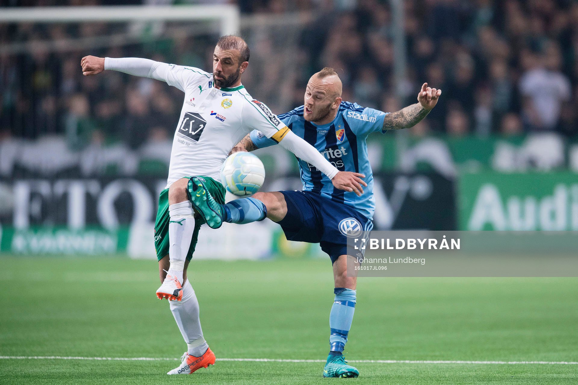 Hammarbys Kennedy Bakircioglu och Djurgårdens Magnus