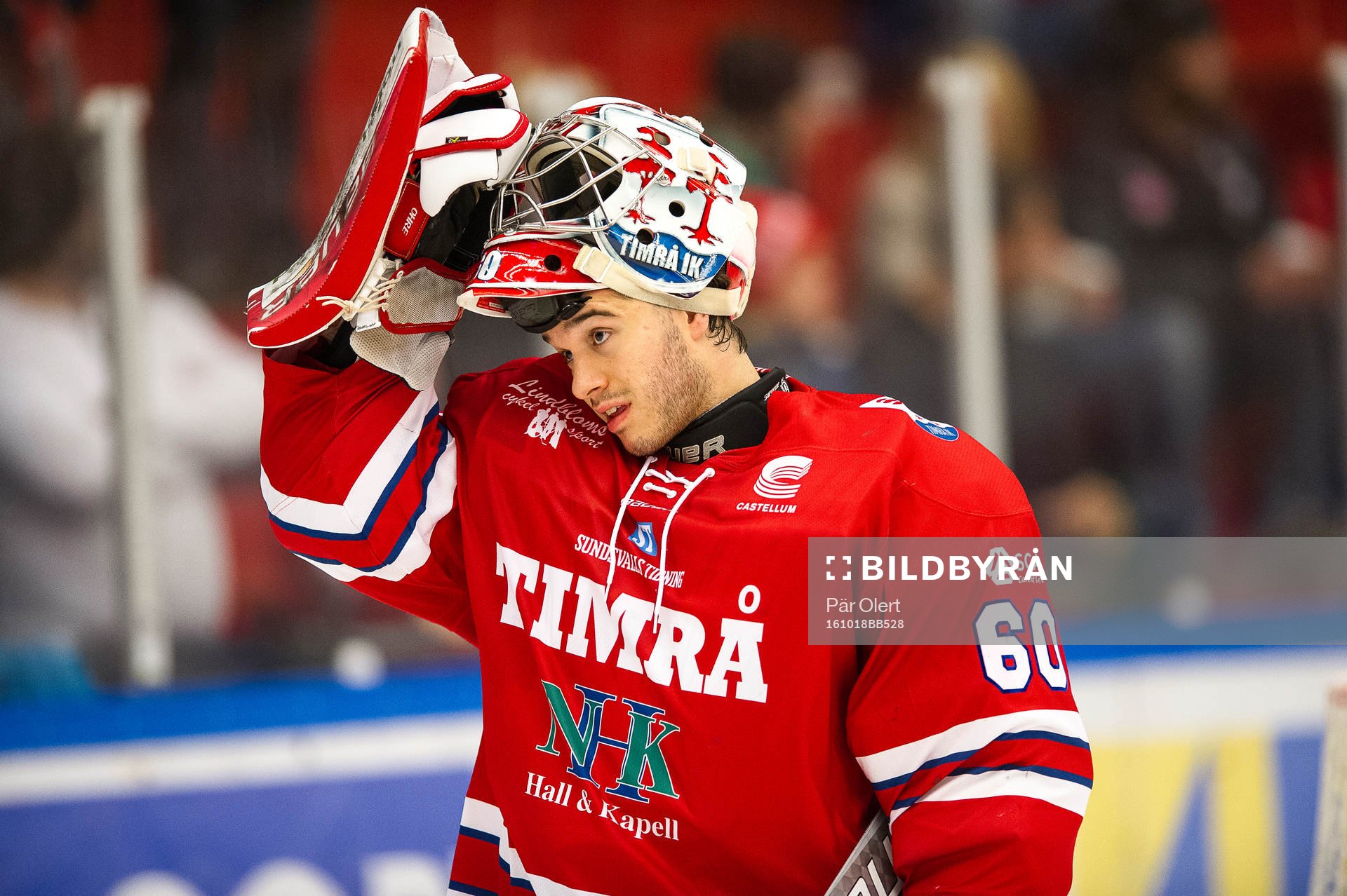 Timrås målvakt Adam Ohre