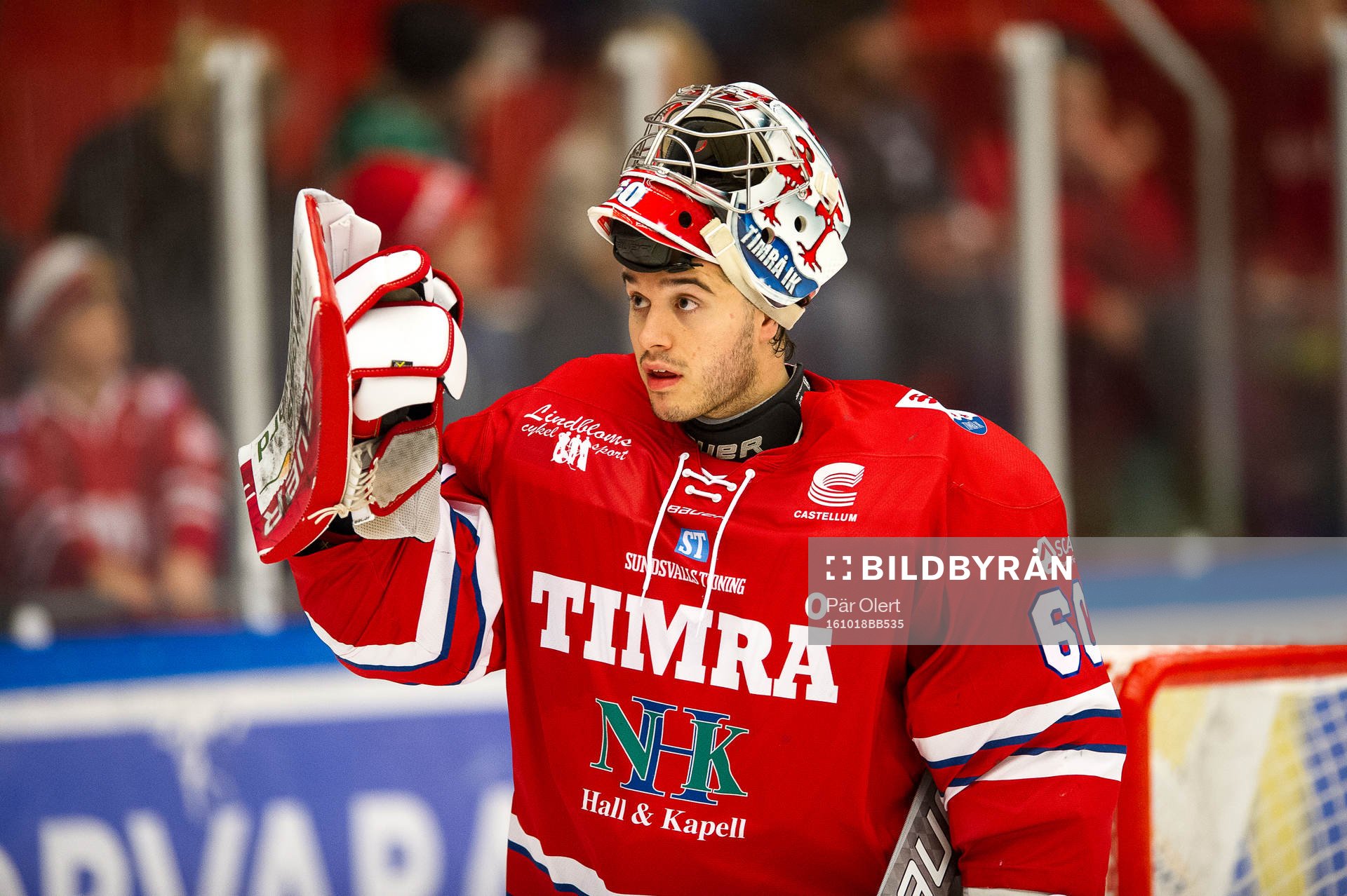 Timrås målvakt Adam Ohre
